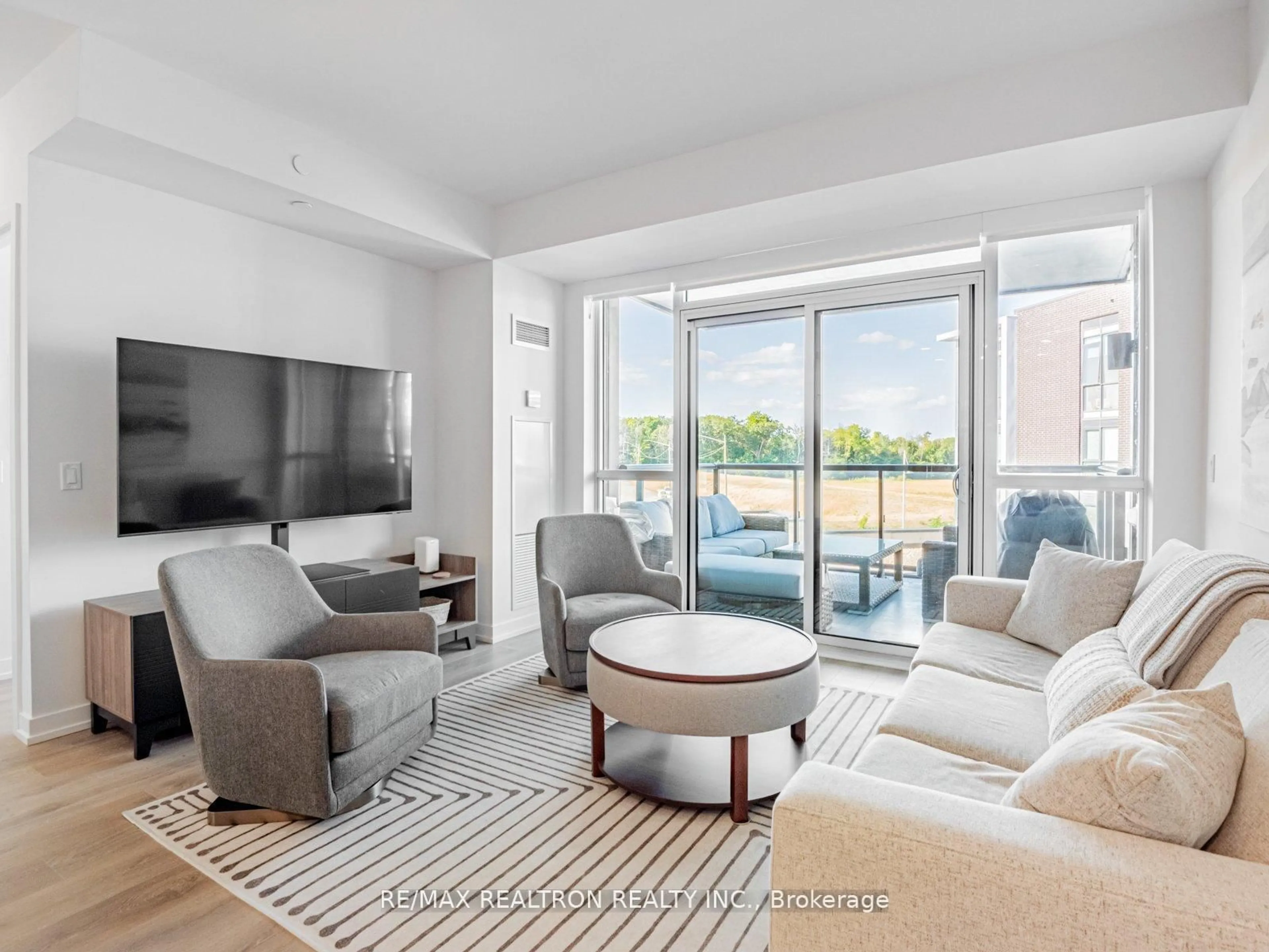 Living room with furniture, unknown for 415 Sea Ray Ave #354, Innisfil Ontario L9S 0R5