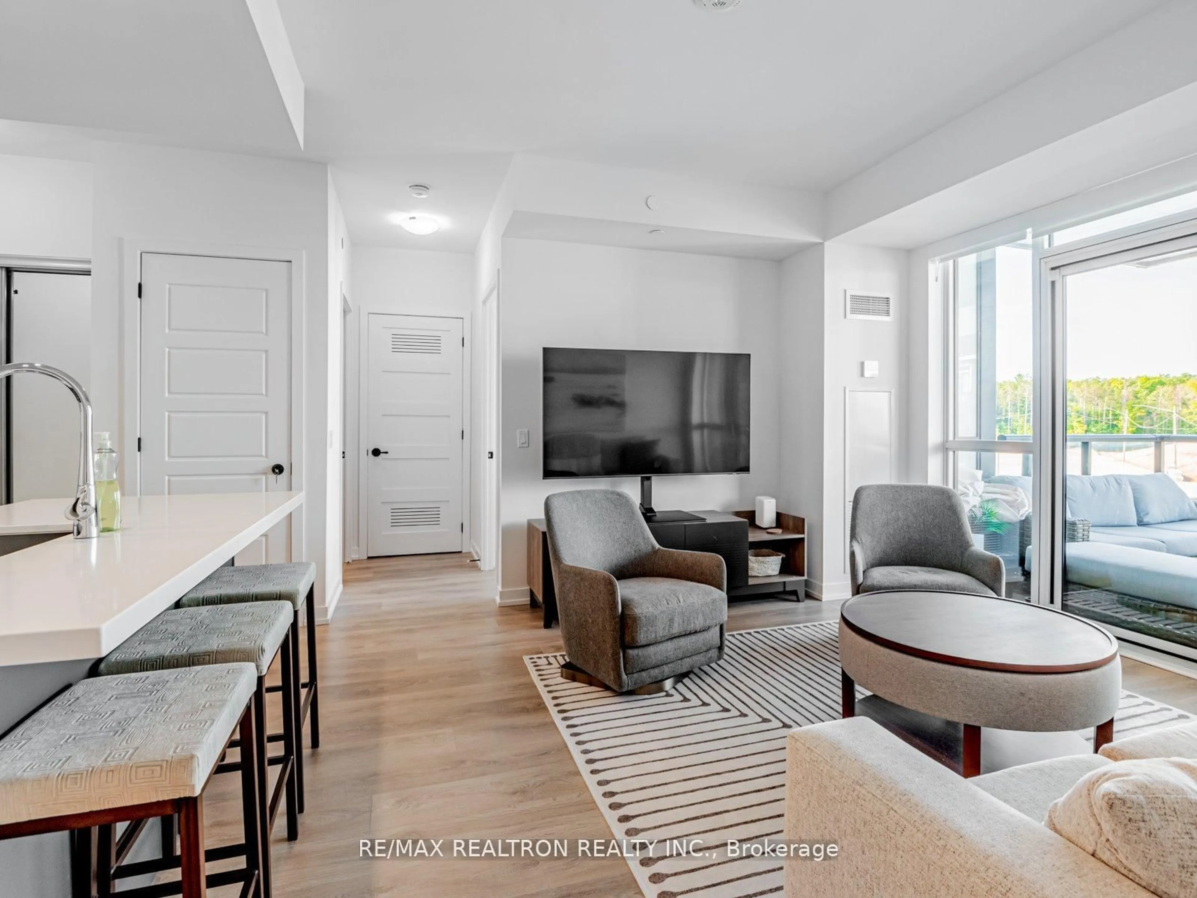 Living room with furniture, unknown for 415 Sea Ray Ave #354, Innisfil Ontario L9S 0R5