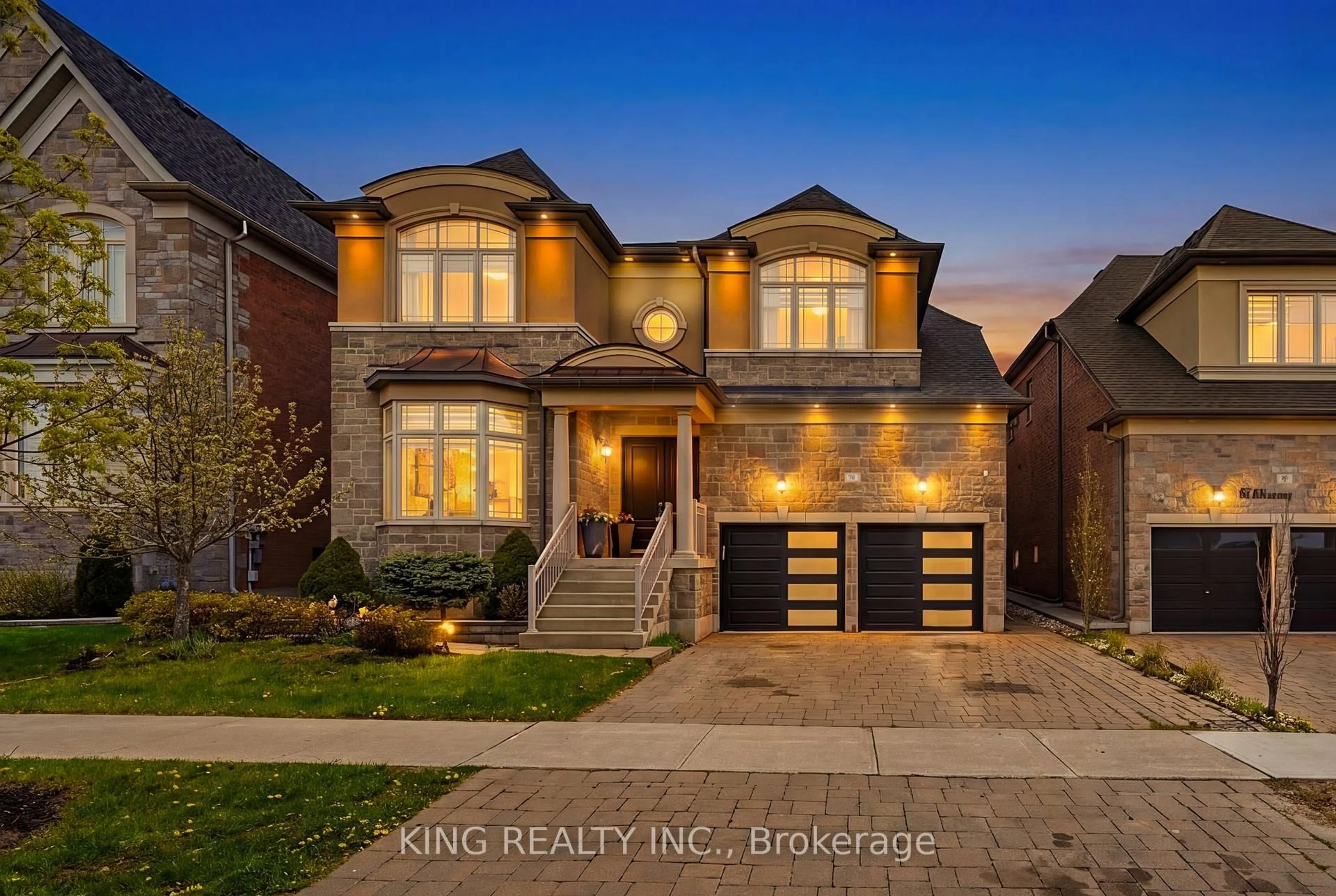 Home with brick exterior material, street for 76 Chesney Cres, Vaughan Ontario L4H 4A5