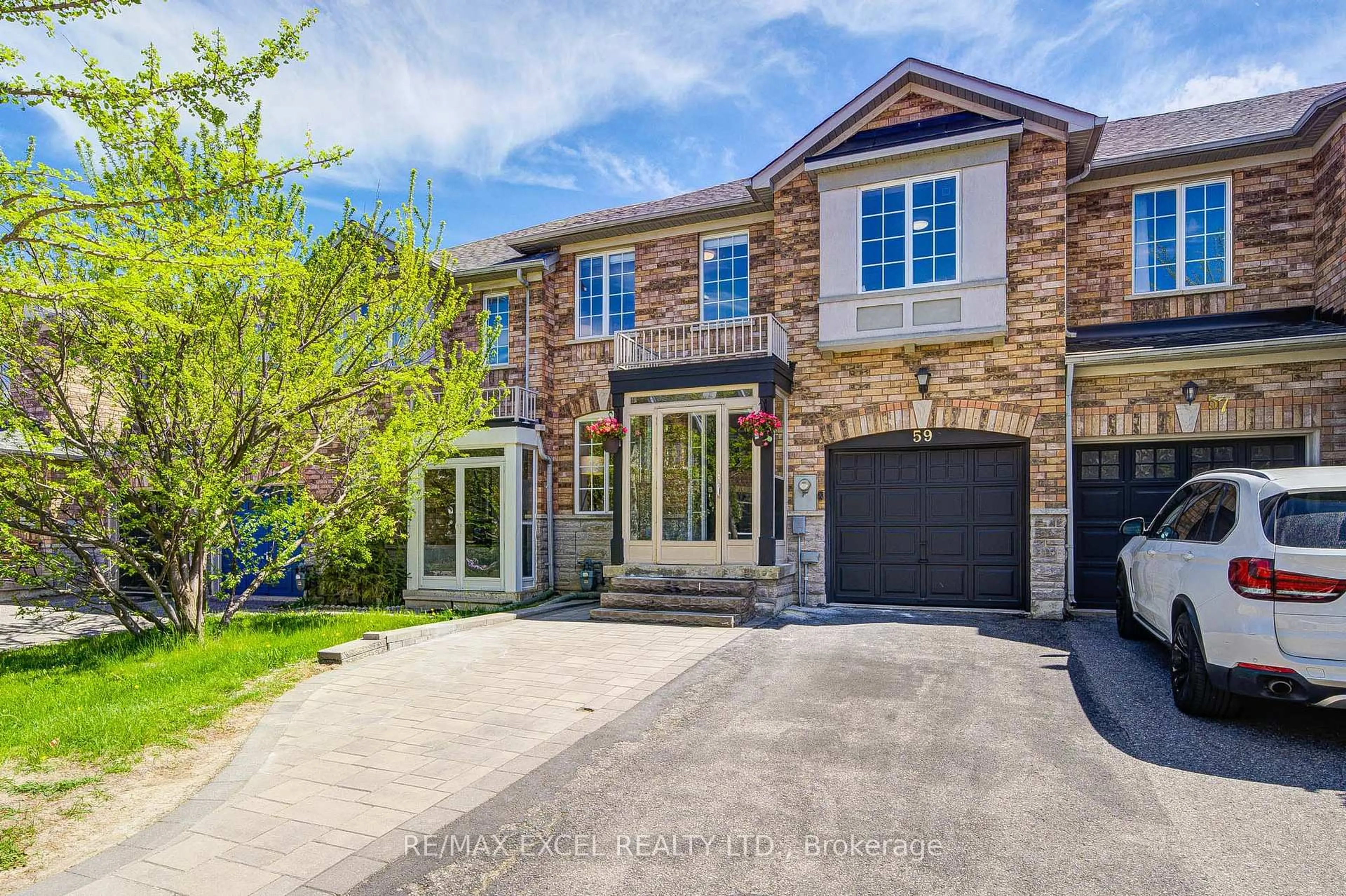 Home with brick exterior material, street for 59 Bassett Ave, Richmond Hill Ontario L4B 4J9