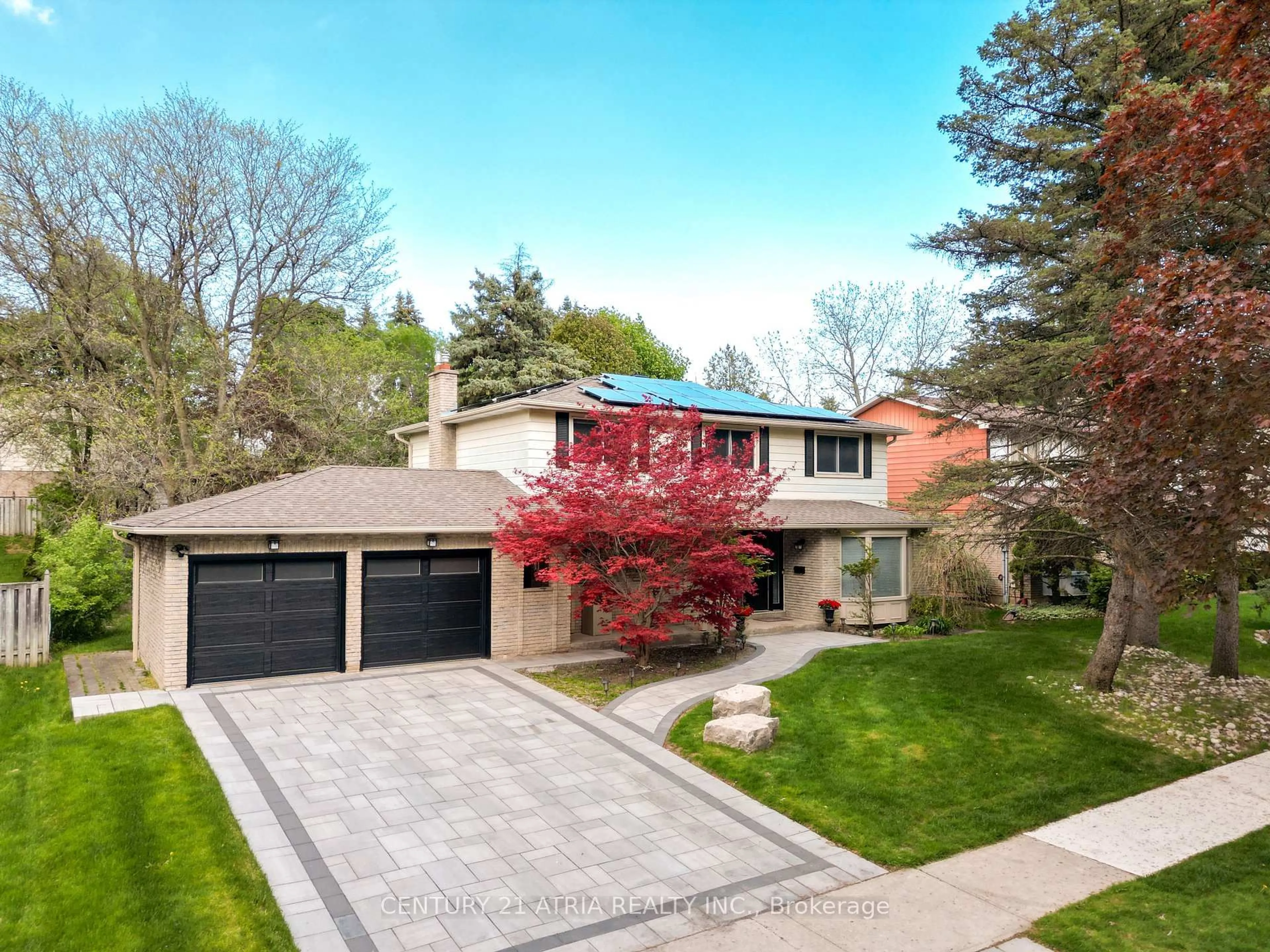 Home with brick exterior material, street for 71 German Mills Rd, Markham Ontario L3T 4H6