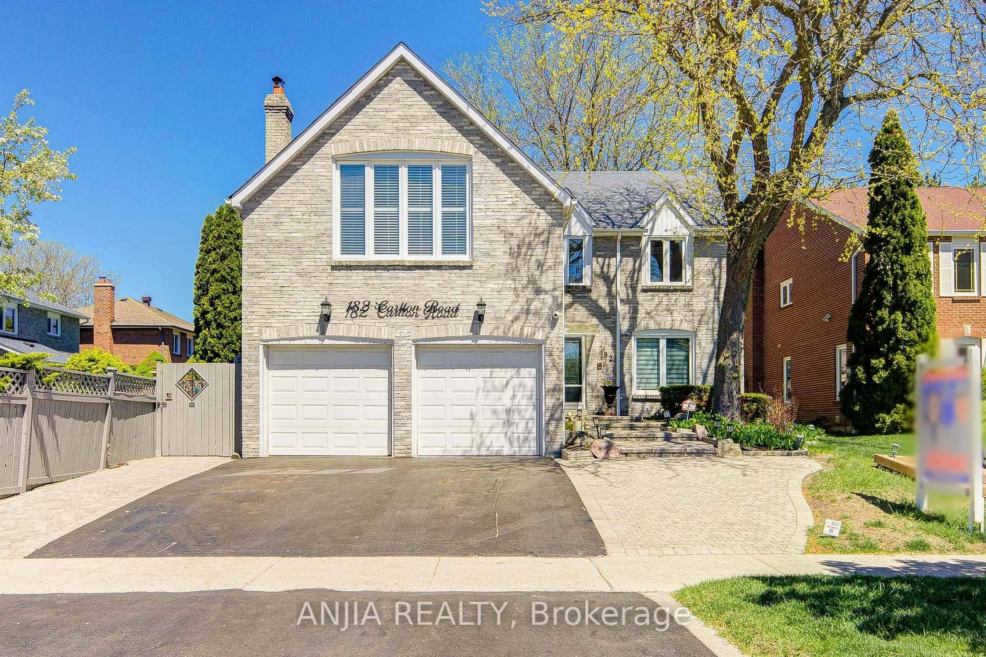 Home with brick exterior material, street for 182 Carlton Rd, Markham Ontario L3R 3L8