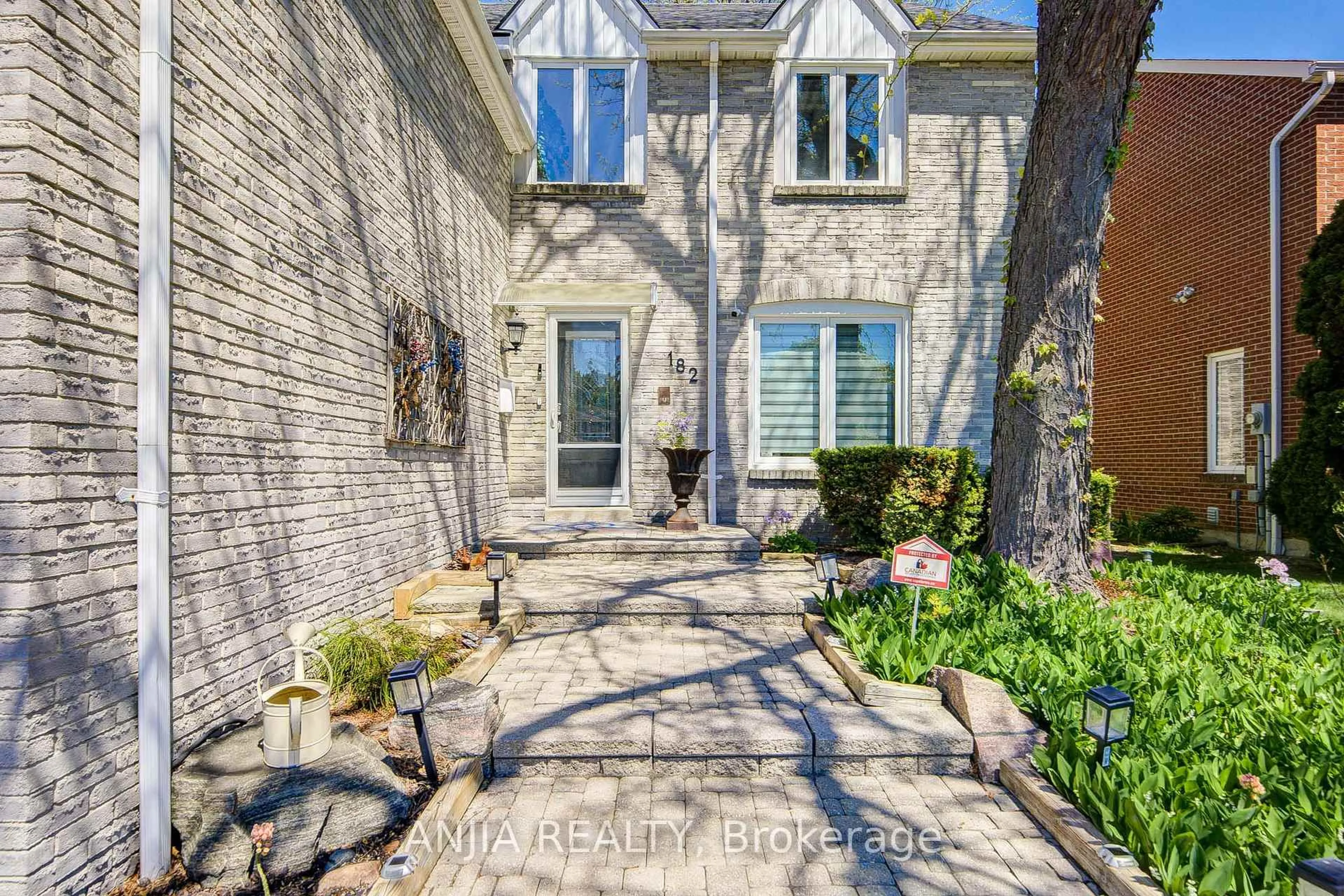 Home with brick exterior material, street for 182 Carlton Rd, Markham Ontario L3R 3L8
