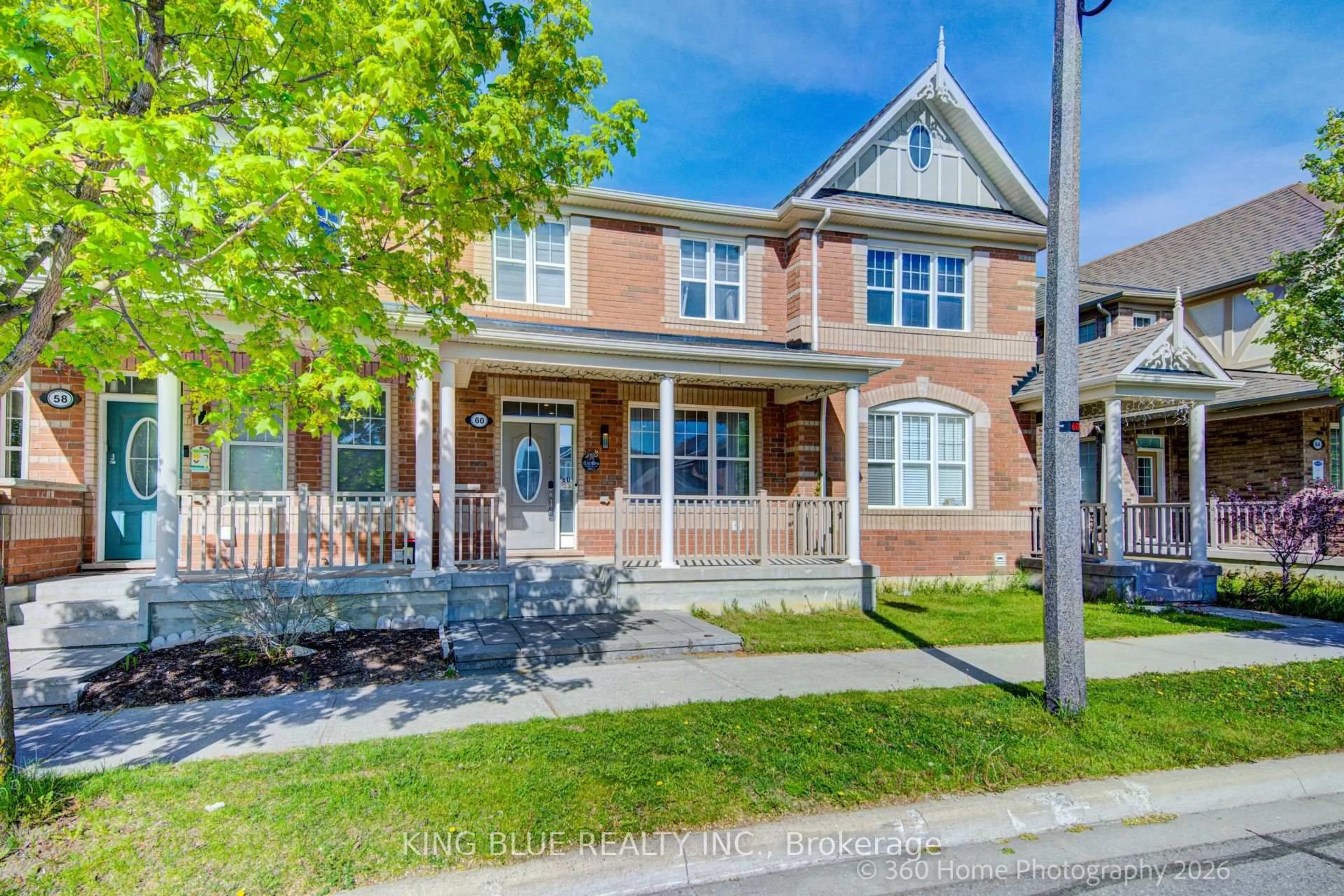 Home with brick exterior material, street for 60 Terry Fox St, Markham Ontario L6B 0W5