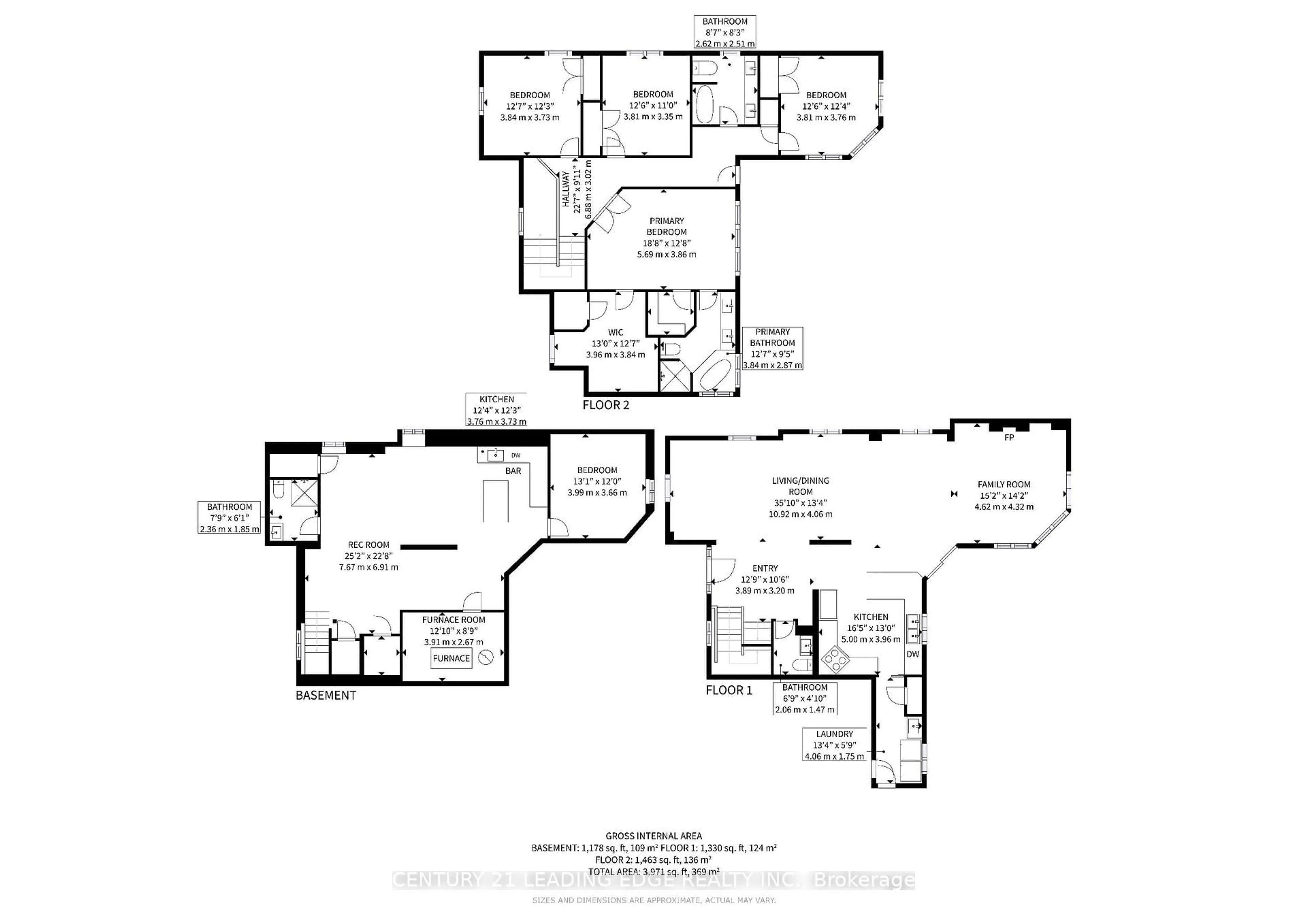 Floor plan for 234 Main St, Markham Ontario L3R 2H2