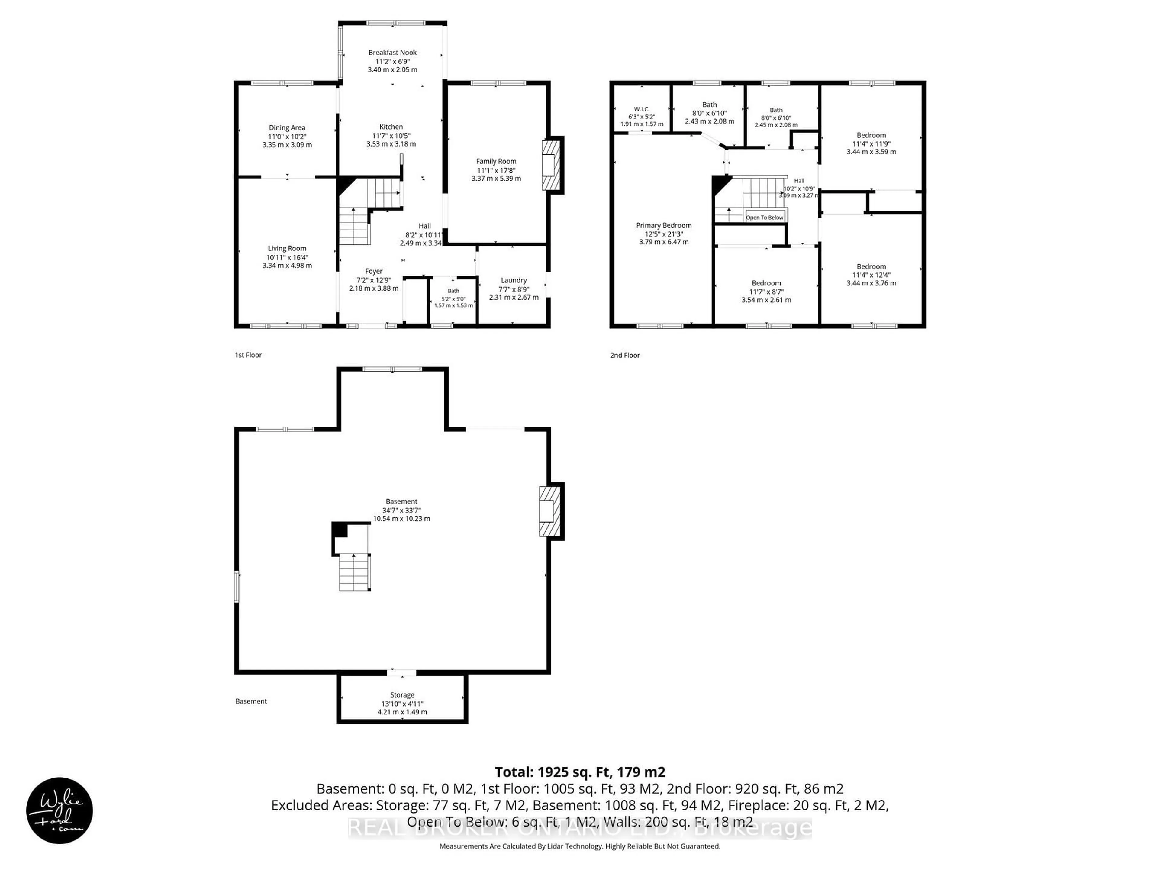 Floor plan for 208 Stegman Rd, East Gwillimbury Ontario L9N 1B6