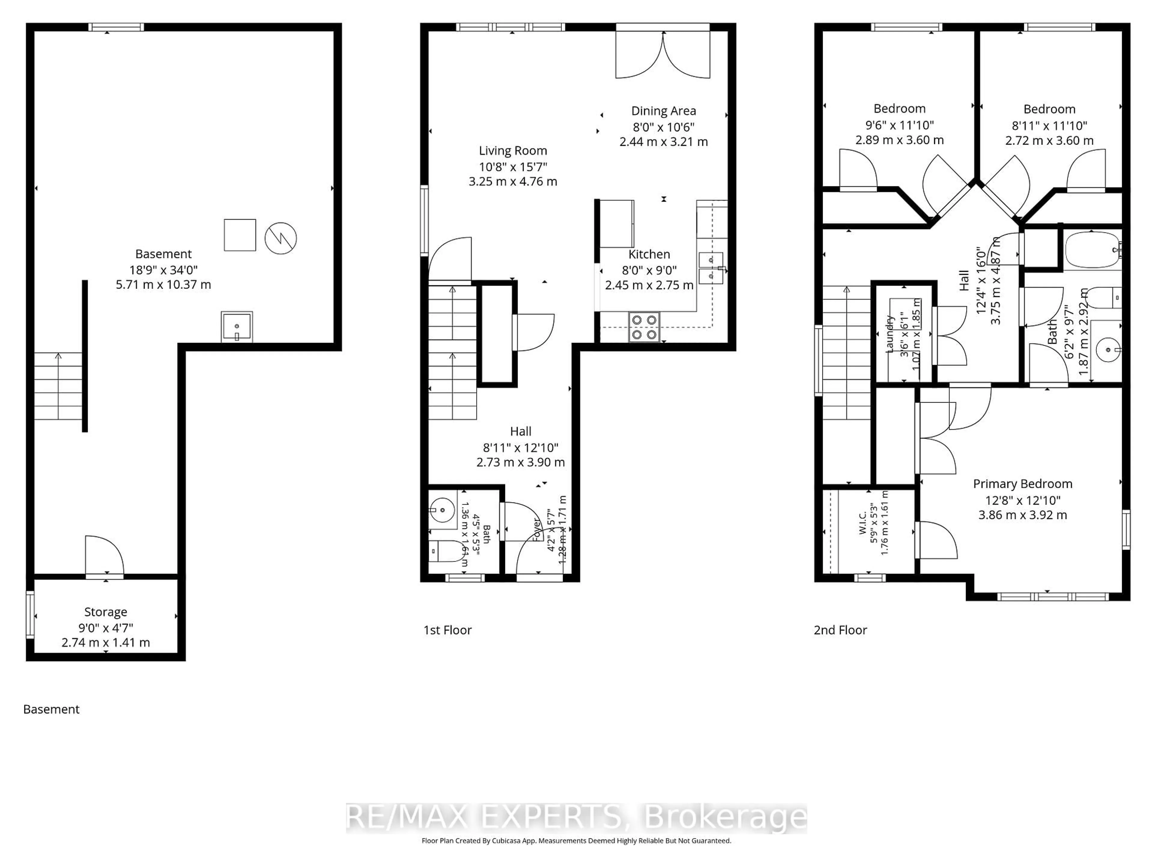 Floor plan for 18 Armstrong Cres, Bradford West Gwillimbury Ontario L3Z 0L1