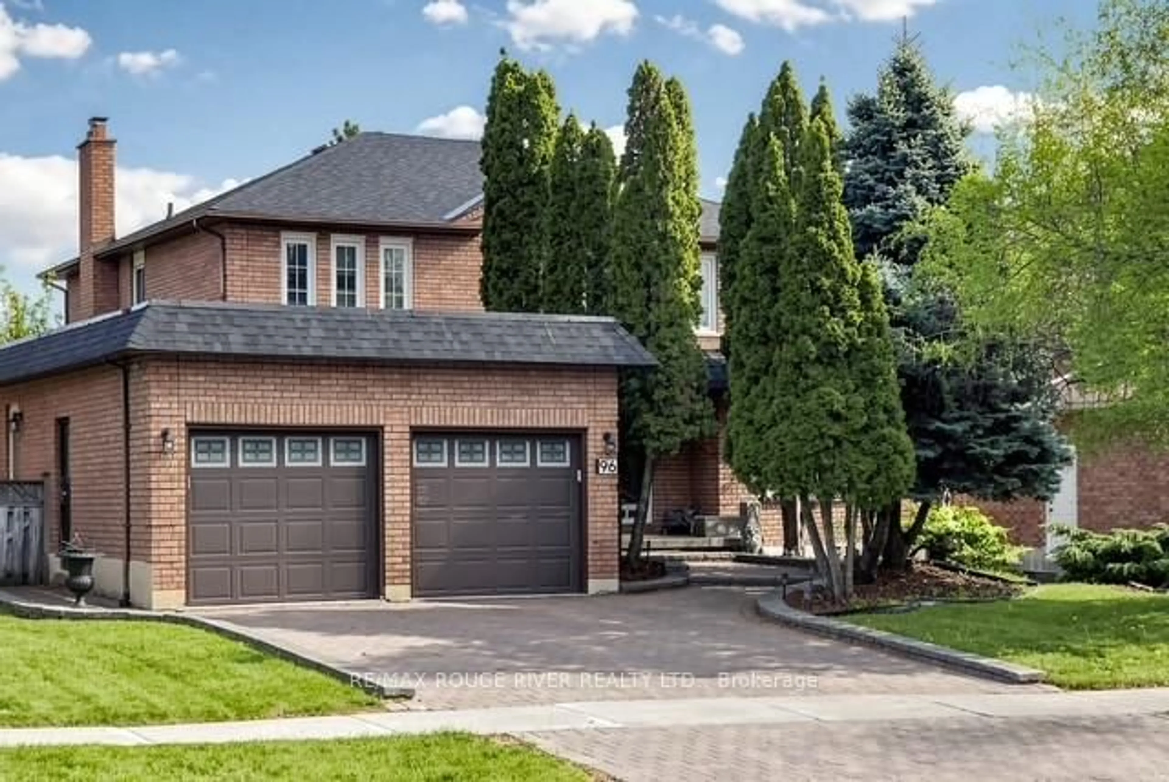 Home with brick exterior material, street for 96 Bourbon St, Vaughan Ontario L4L 6Y3