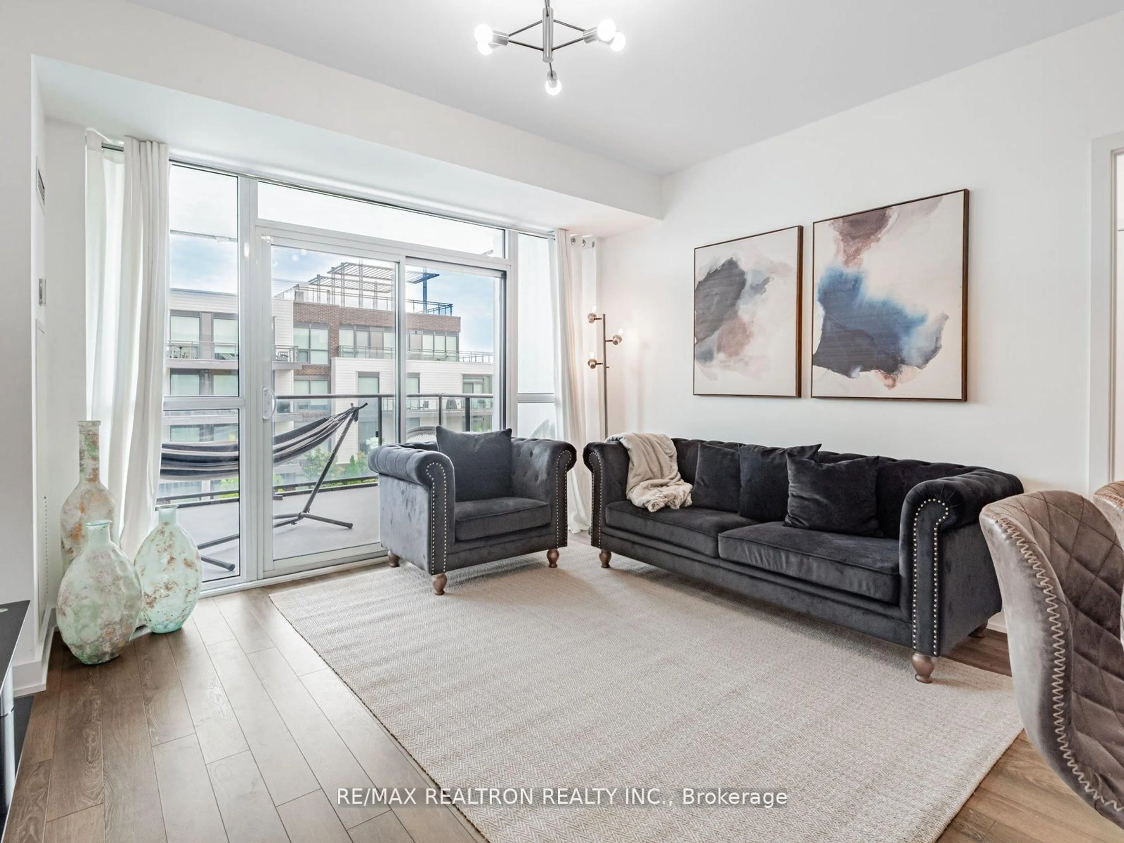 Living room with furniture, unknown for 375 Sea Ray Ave #315, Innisfil Ontario L9S 0N9