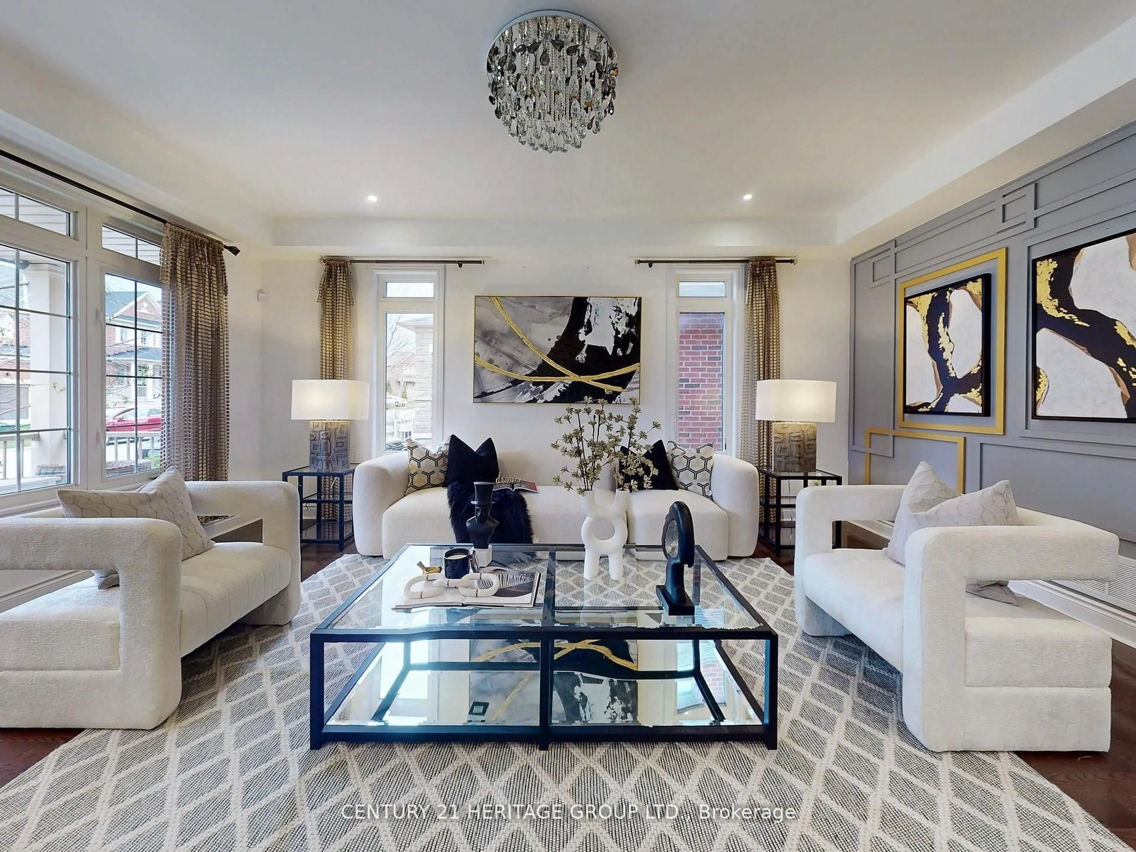 Living room with furniture, unknown for 1062 Blackhall Cres, Newmarket Ontario L3X 0B3