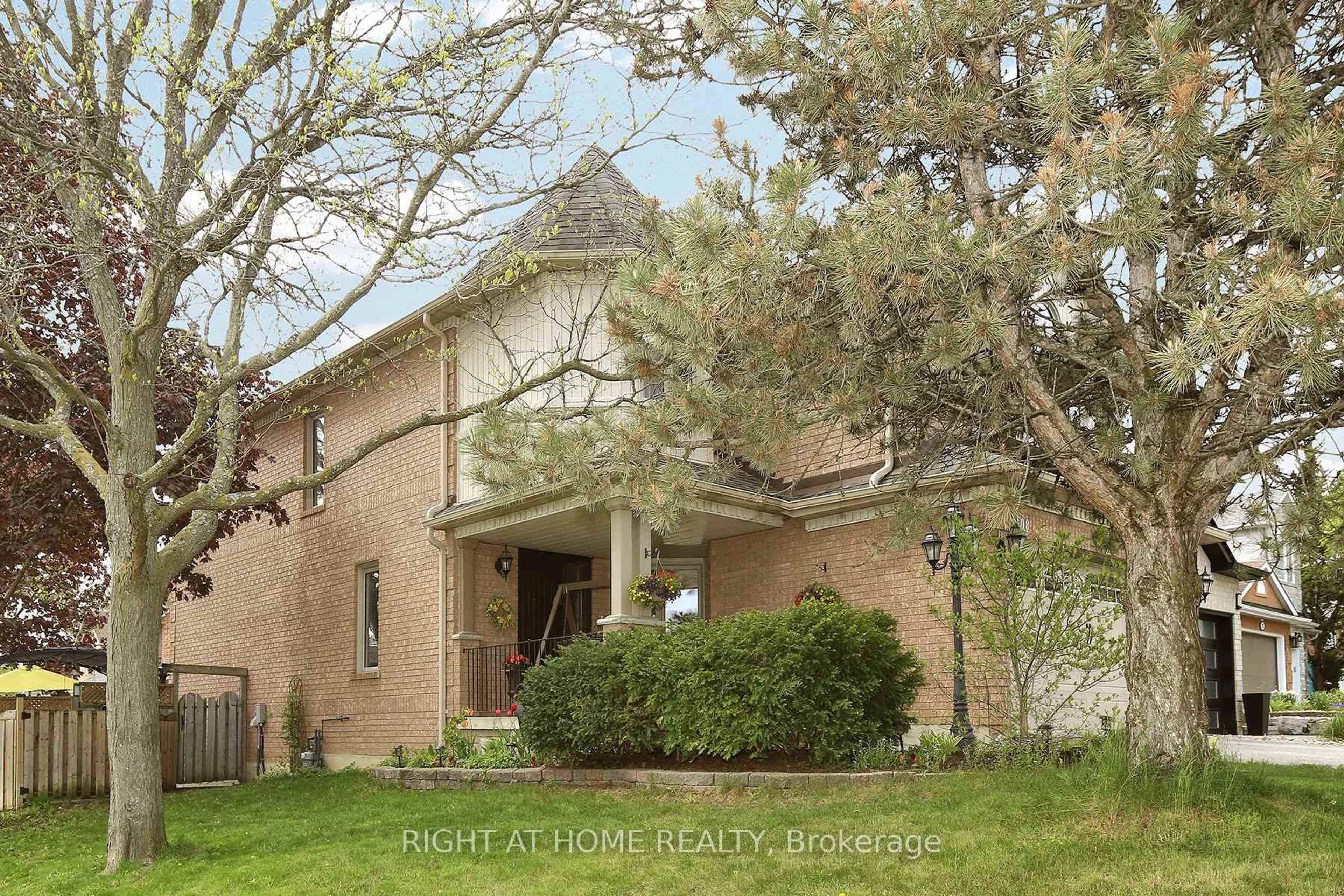 Home with brick exterior material, street for 308 Rushbrook Dr, Newmarket Ontario L3X 2C8