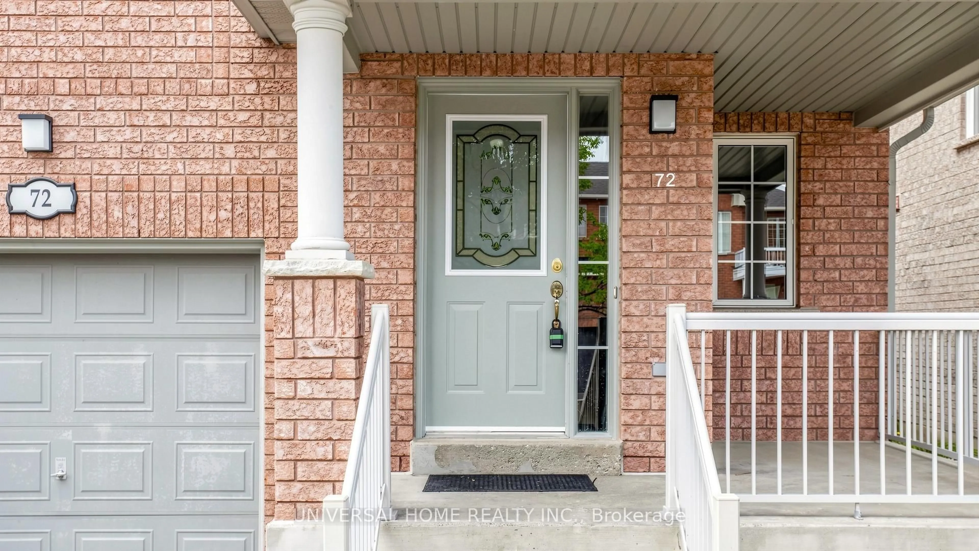 Home with brick exterior material, street for 72 Briarcrest Dr, Markham Ontario L6C 3E7