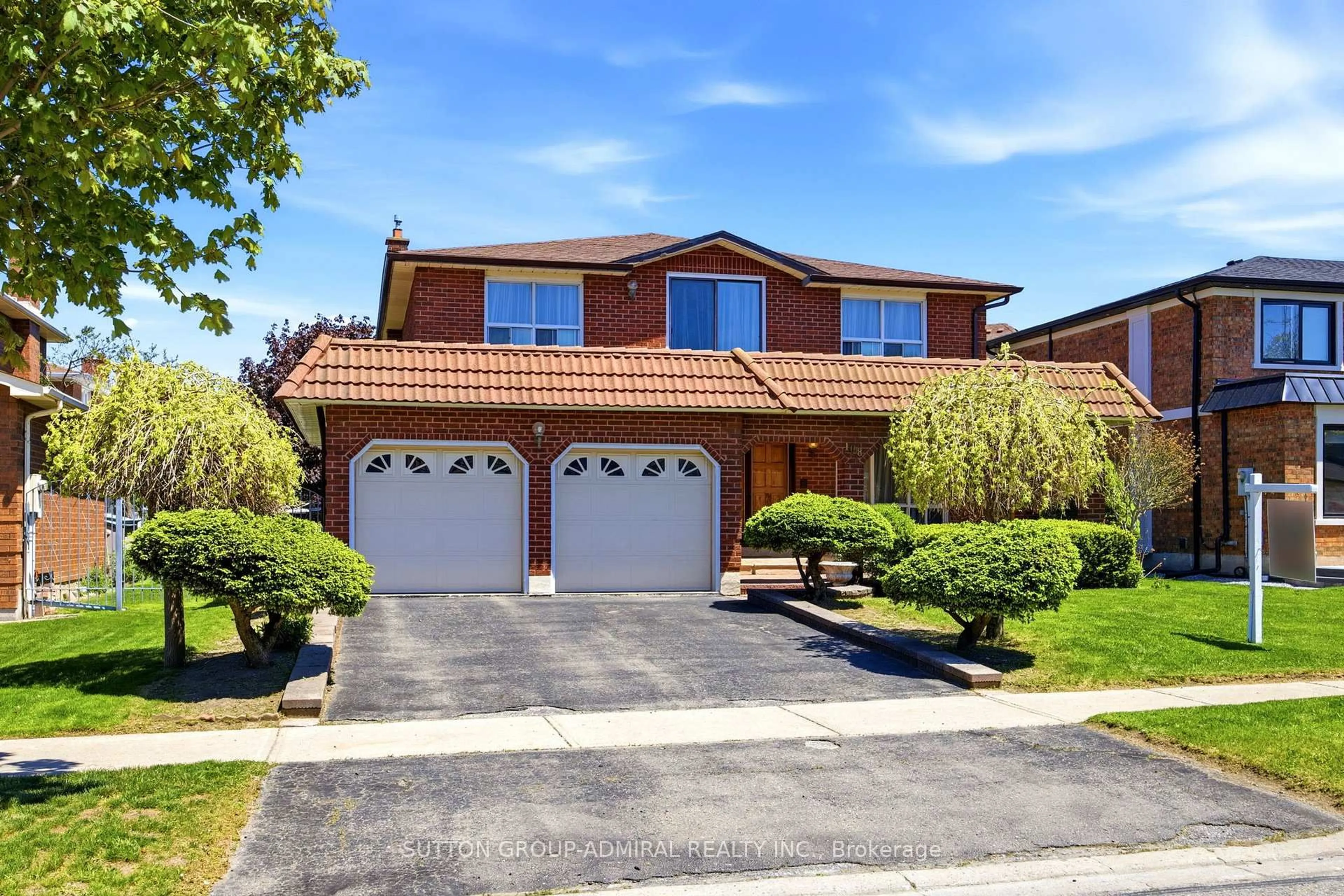 Home with brick exterior material, street for 108 Benjamin Dr, Vaughan Ontario L4L 1H9