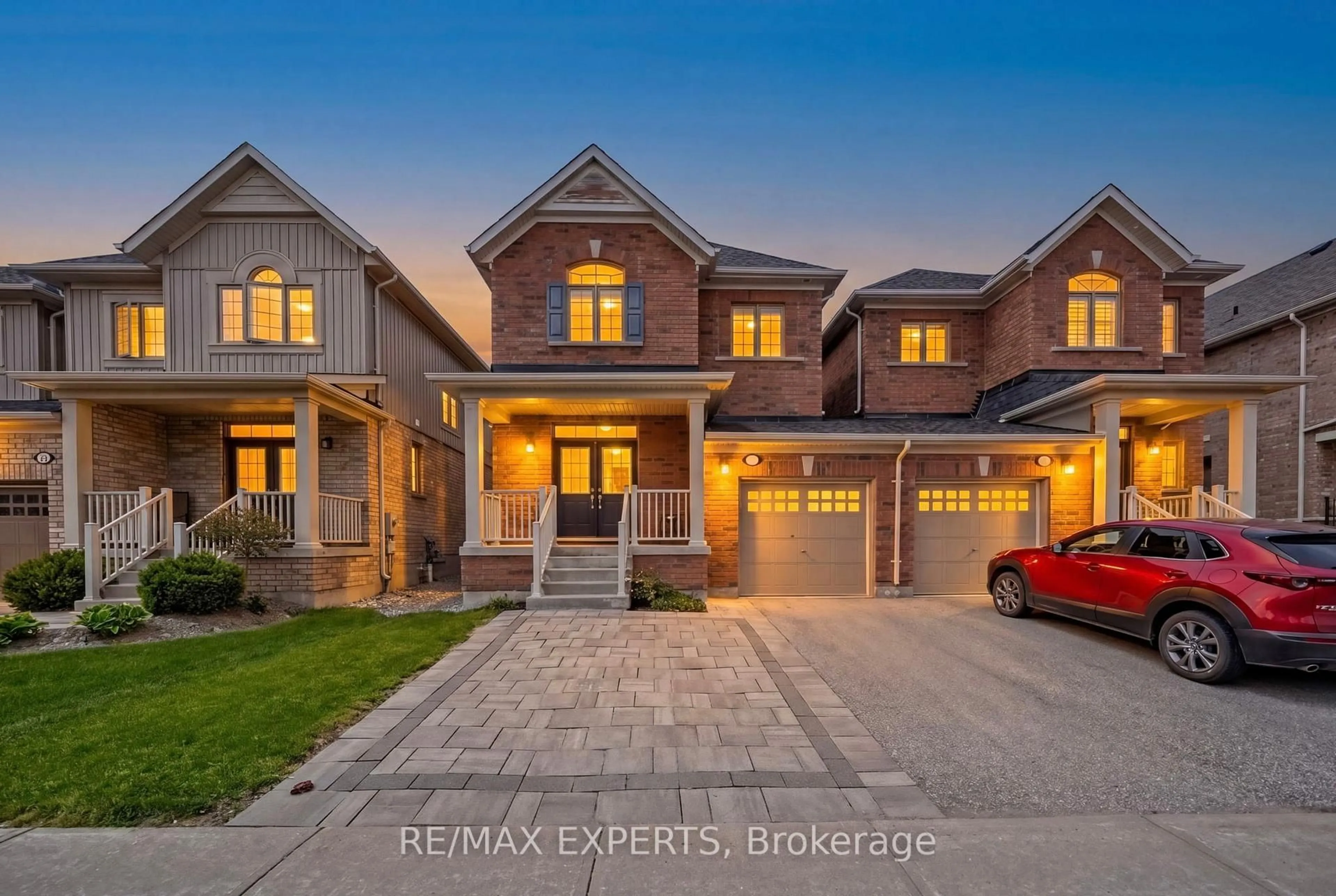Home with brick exterior material, street for 54 Weaver Terr, New Tecumseth Ontario L0G 1W0
