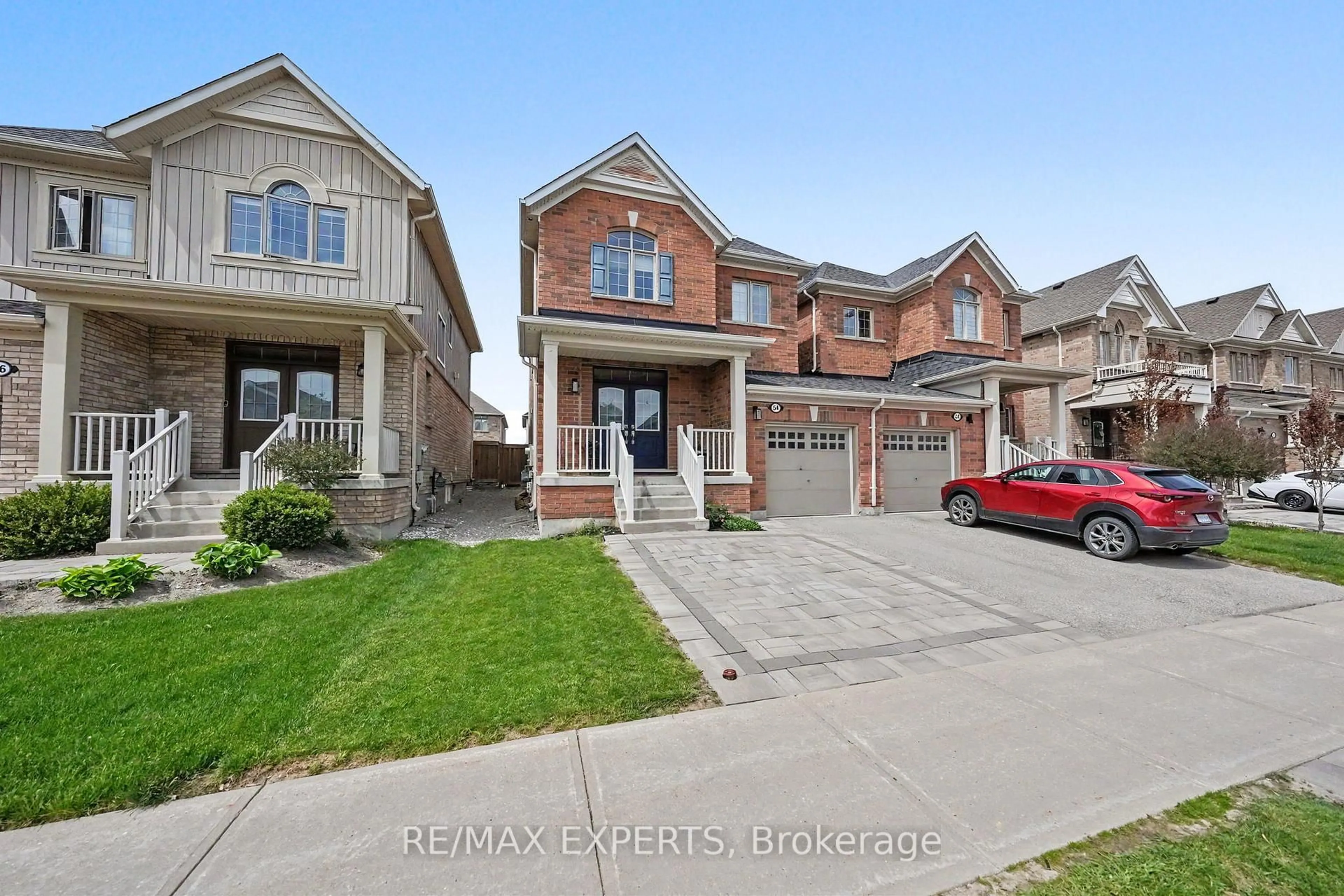 Home with brick exterior material, street for 54 Weaver Terr, New Tecumseth Ontario L0G 1W0
