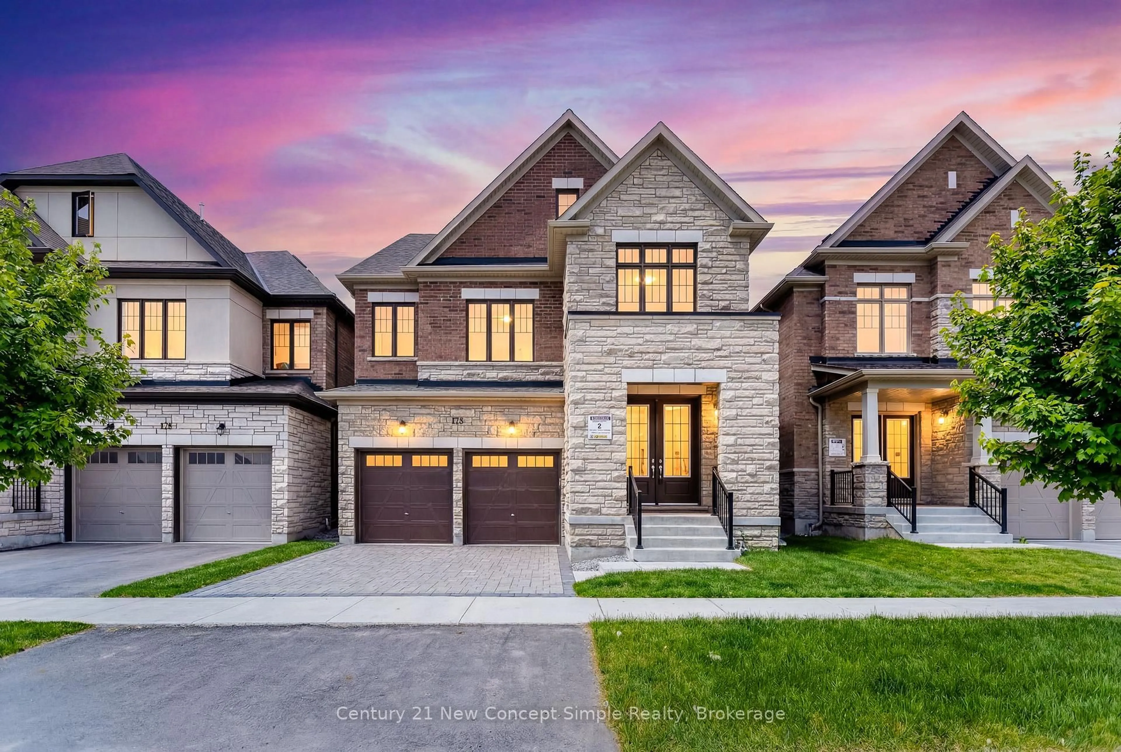 Home with brick exterior material, street for 178 Leslie Richards St, Markham Ontario L6C 1L2