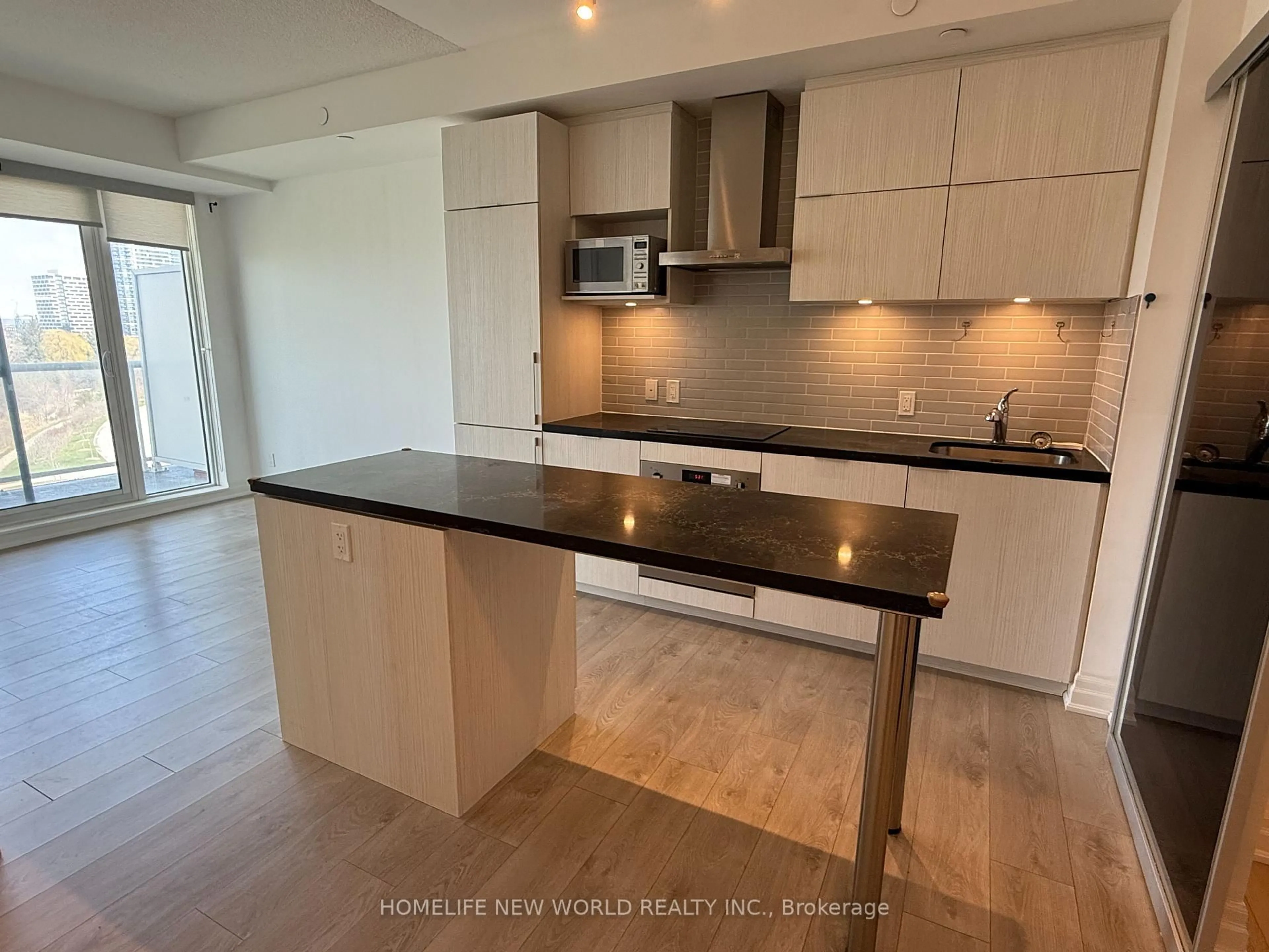 Open concept kitchen, unknown for 18 Rouge Valley Dr #601, Markham Ontario L6G 0H1