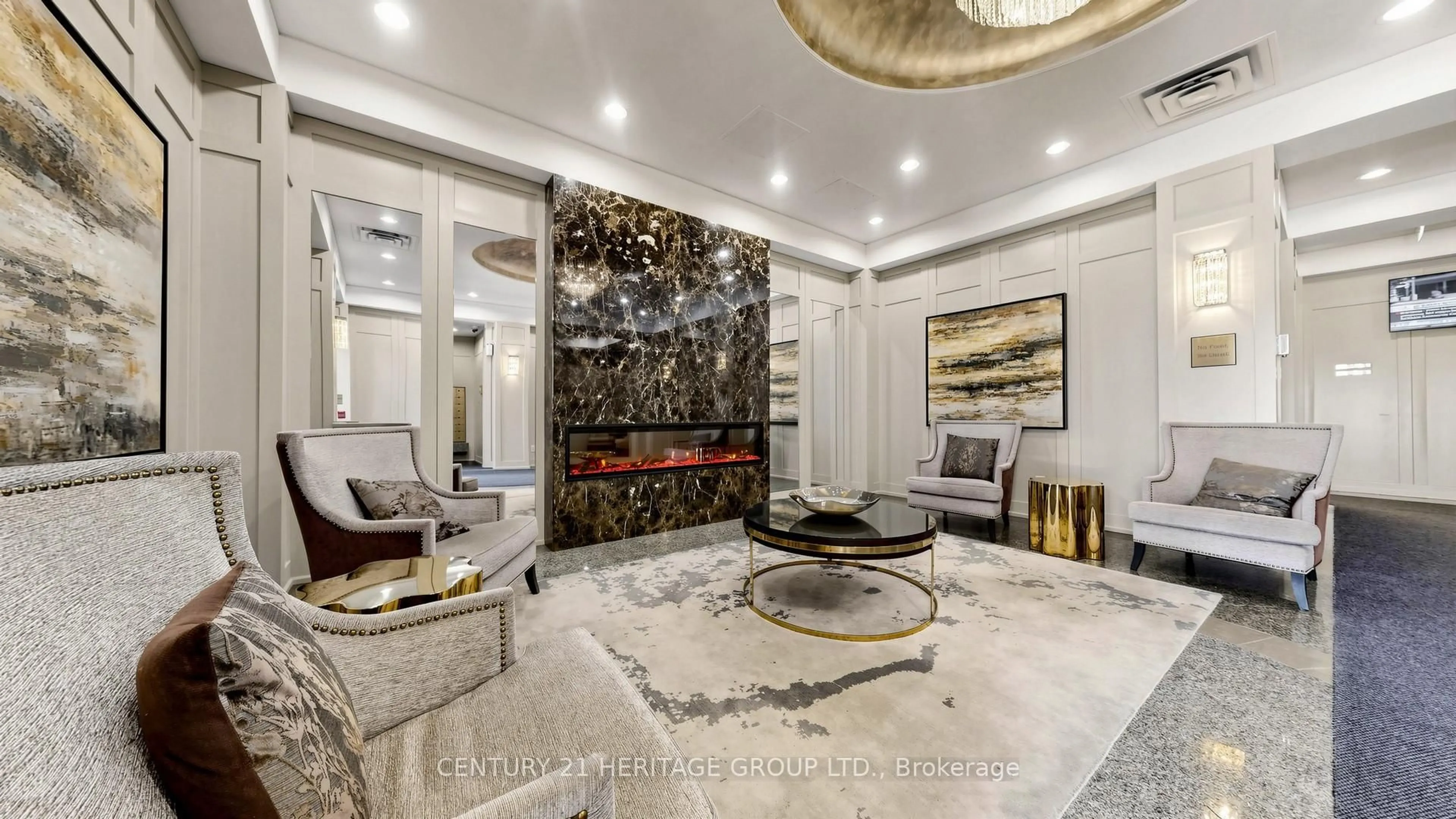 Lobby for 9 Northern Hts Dr #707, Richmond Hill Ontario L4B 4M5