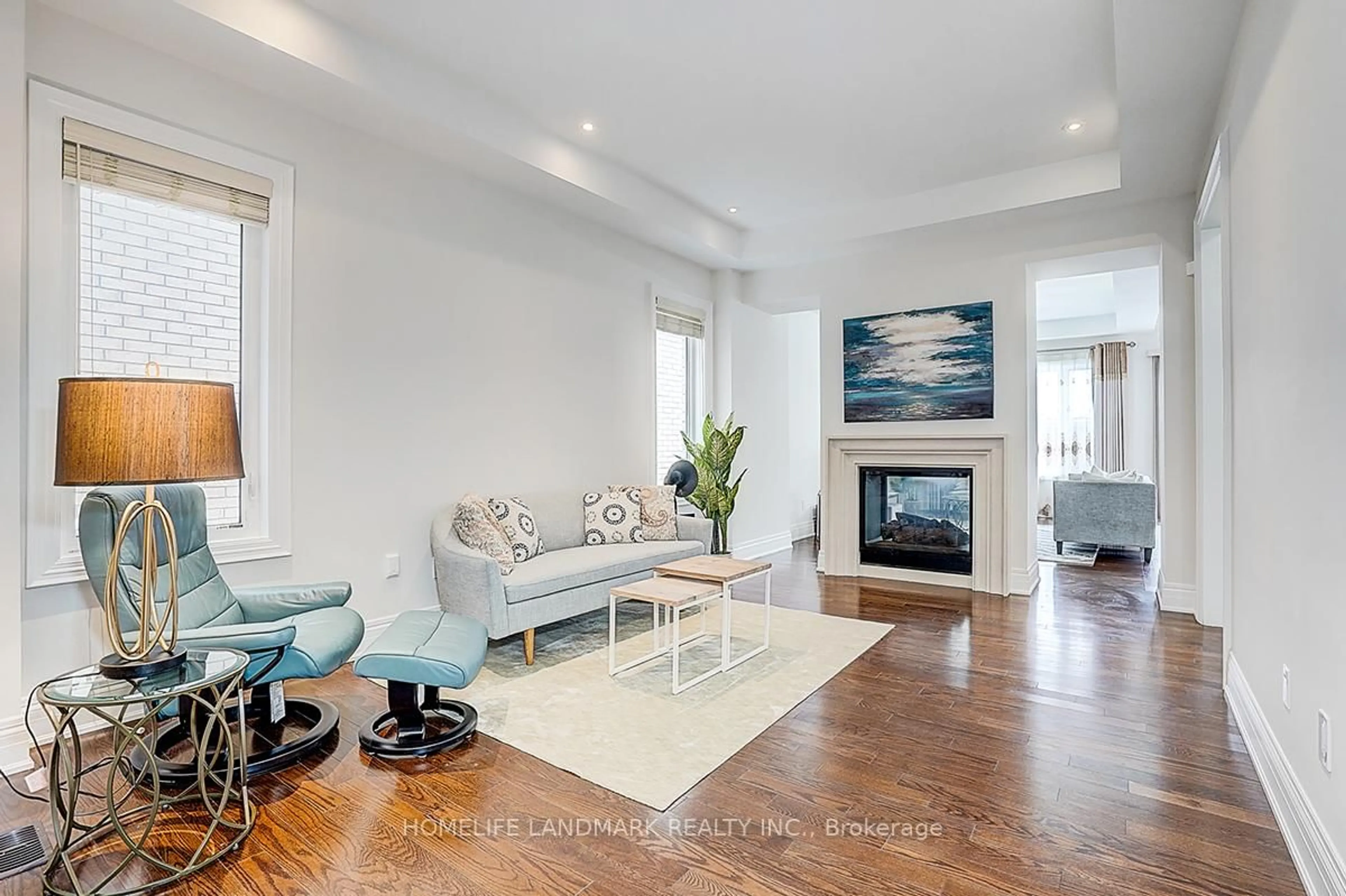 Living room with furniture, unknown for 17 Horse Rake Rd, Vaughan Ontario L6A 4X5