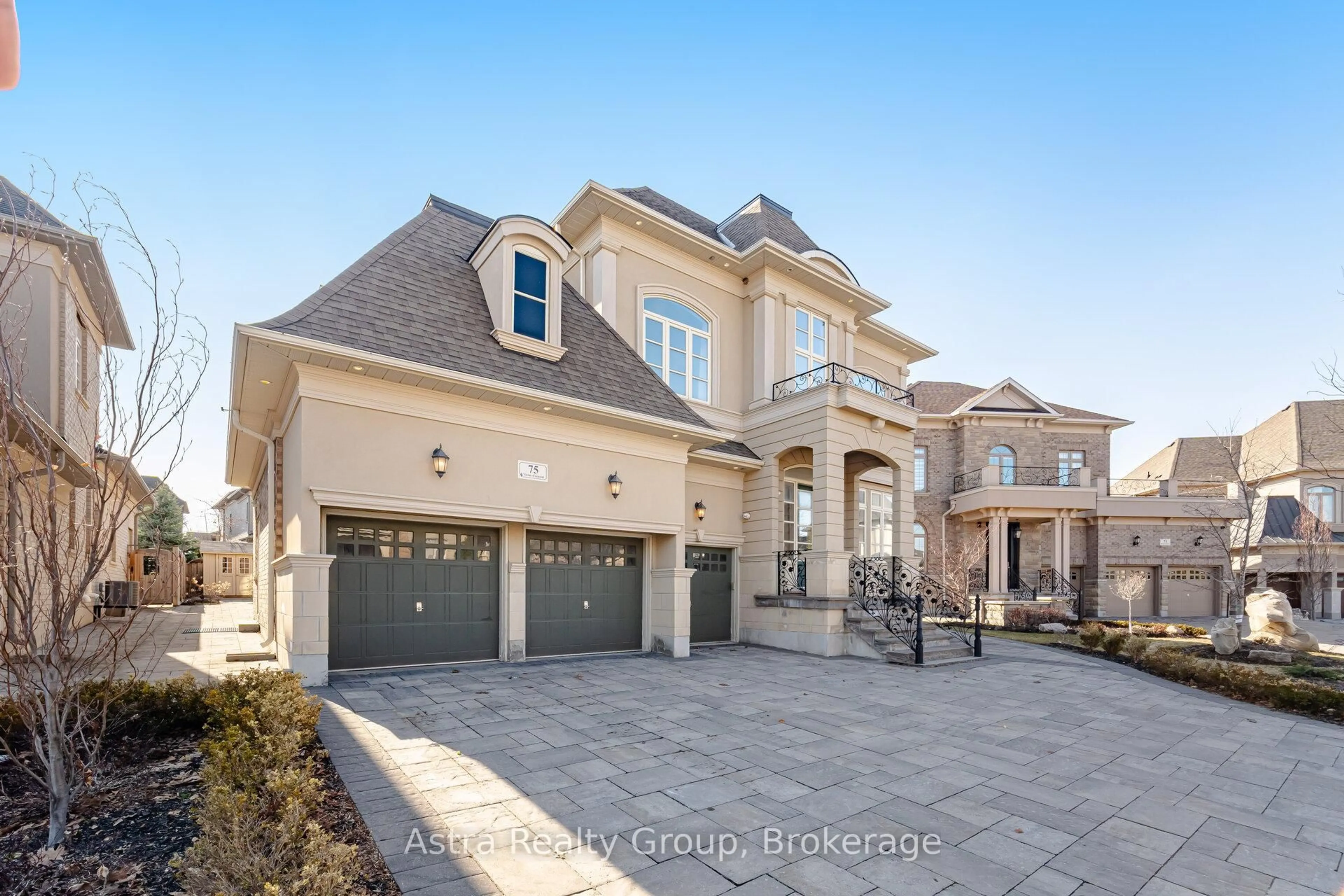 Home with brick exterior material, street for 75 Virtue Cres, Vaughan Ontario L4H 4C3