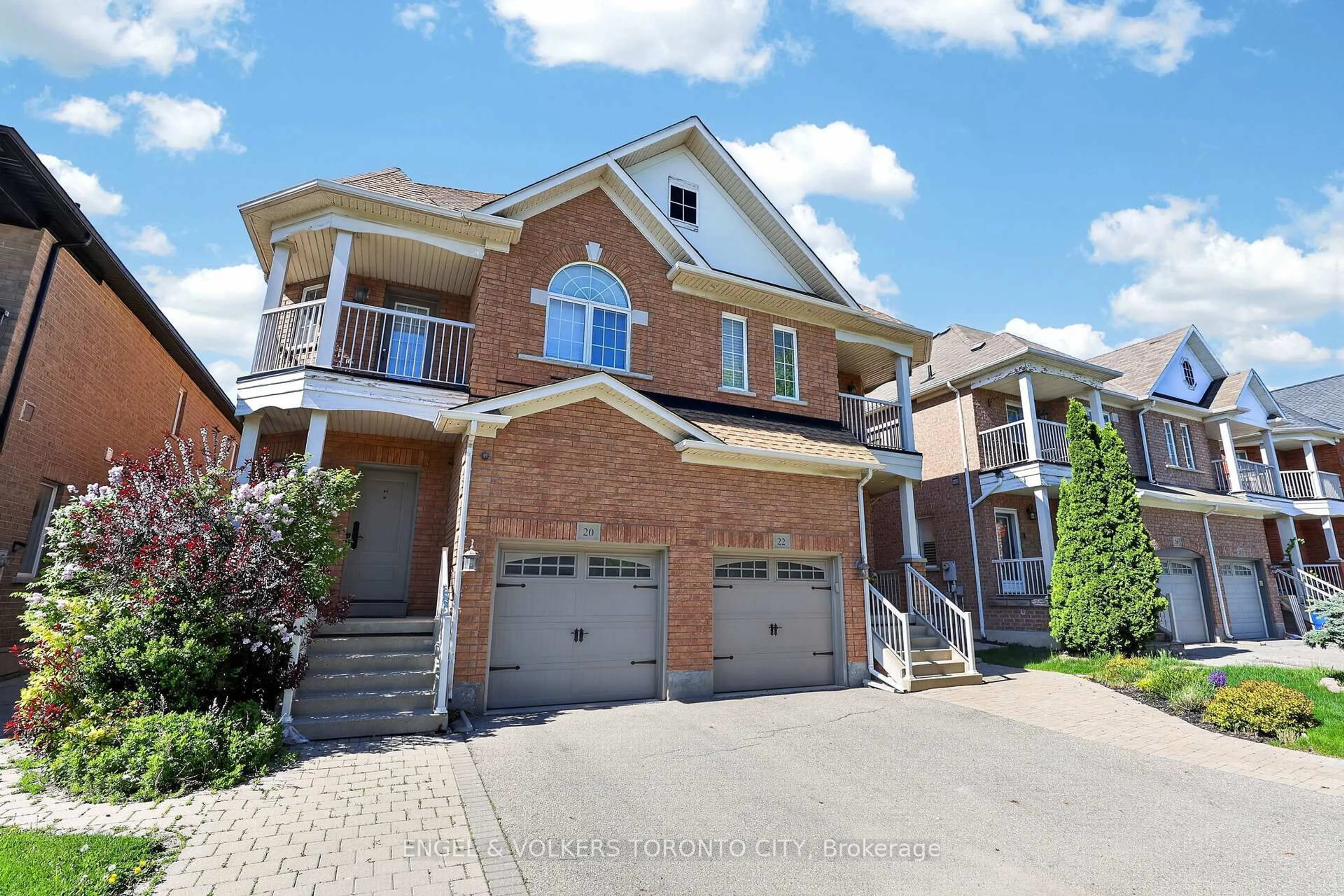 Home with brick exterior material, street for 22 Ozner Cres, Vaughan Ontario L4H 0E2