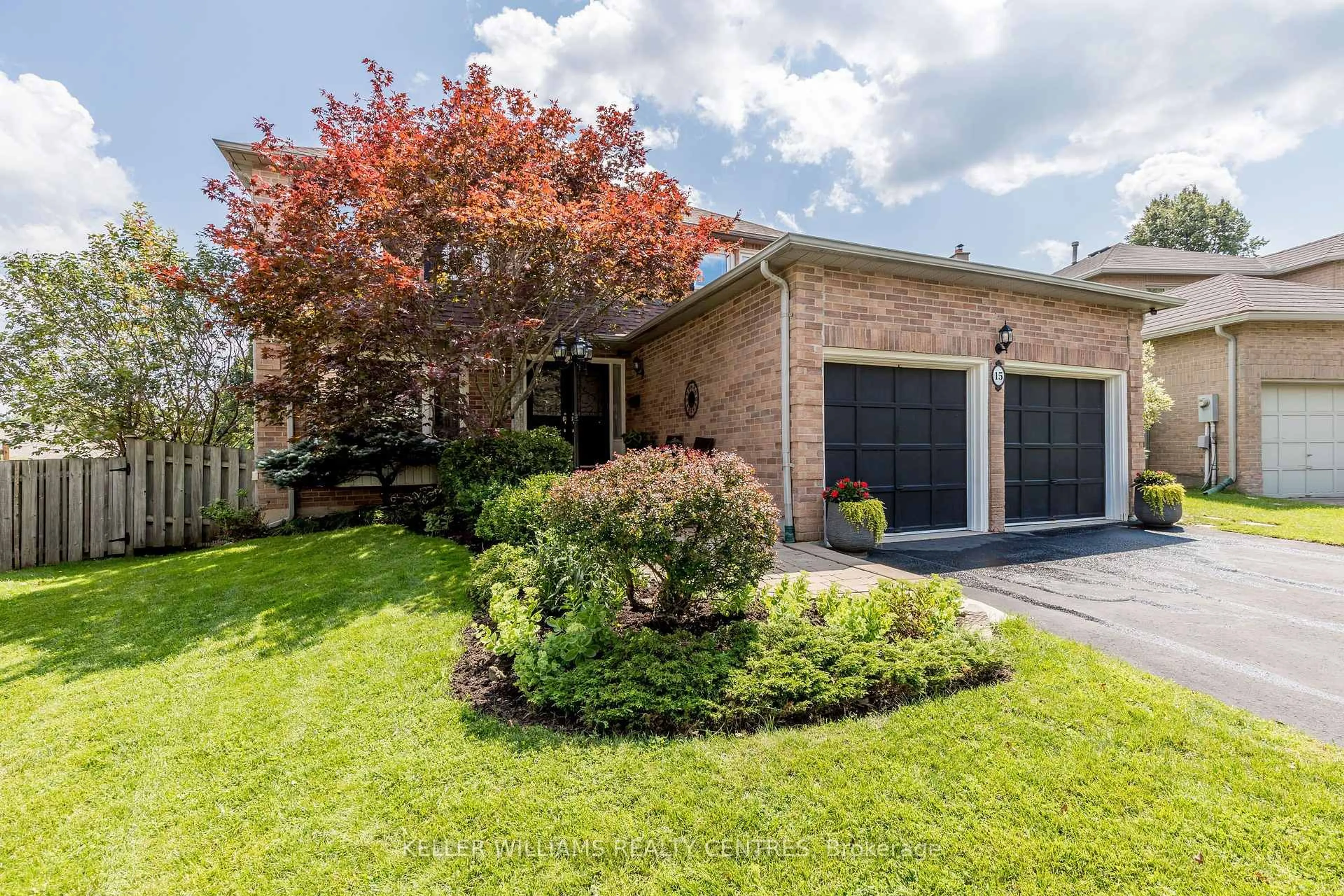 Home with brick exterior material, street for 15 Beatty Cres, Aurora Ontario L4G 5V2