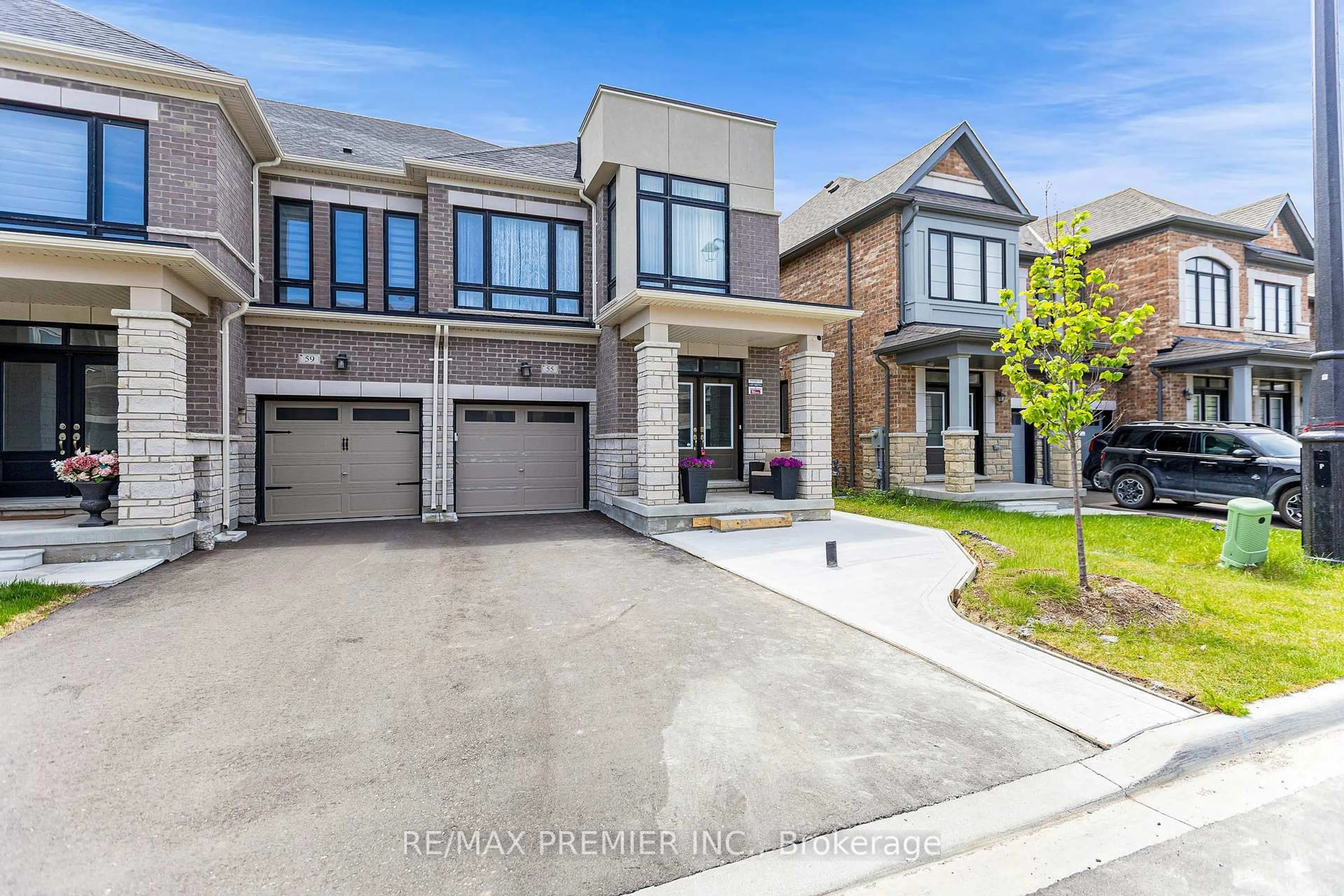 Home with brick exterior material, street for 55 Singhampton Rd, Vaughan Ontario L4H 3Y5