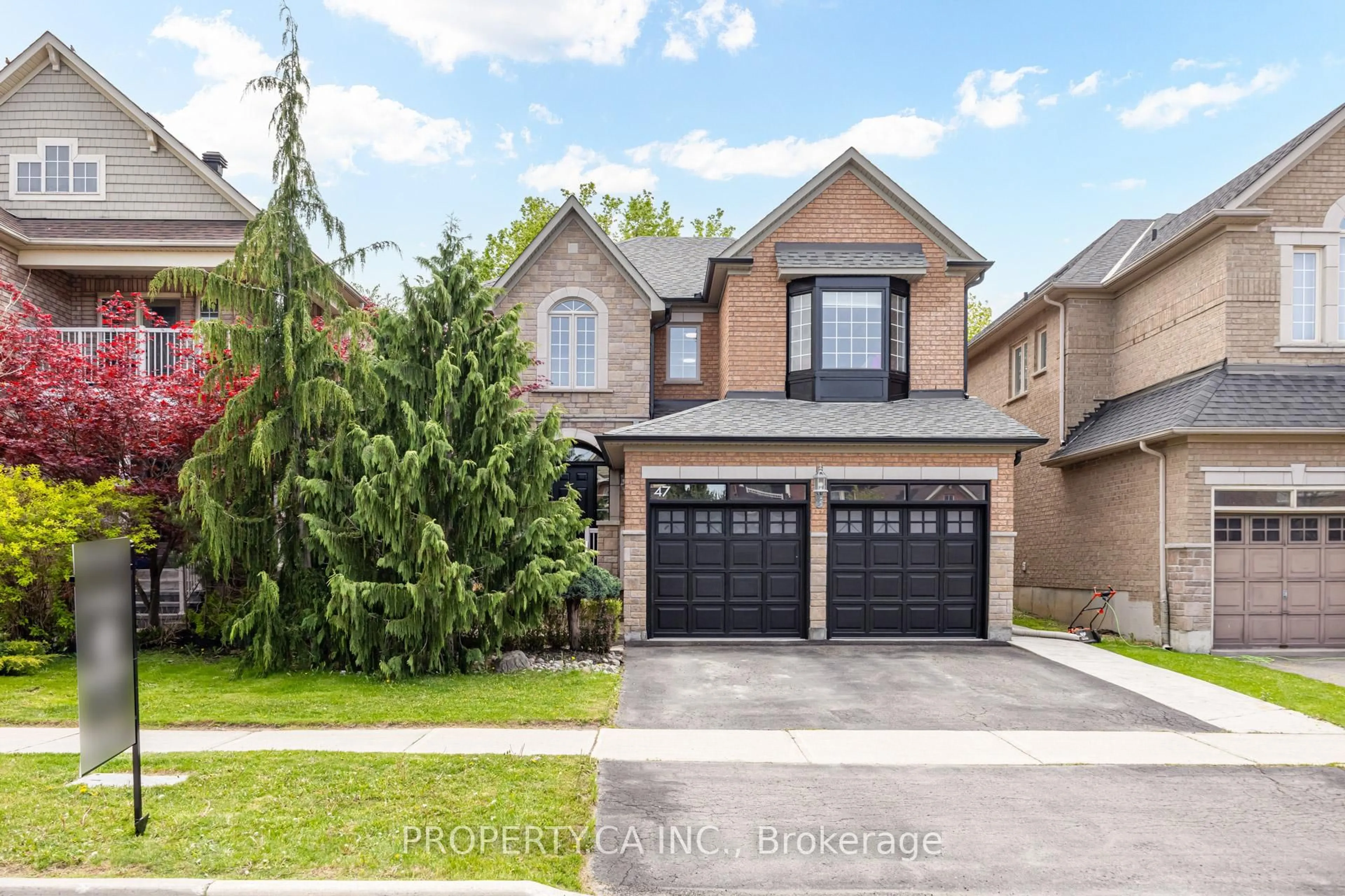 Home with brick exterior material, street for 47 Grand Oak Dr, Richmond Hill Ontario L4E 4A1