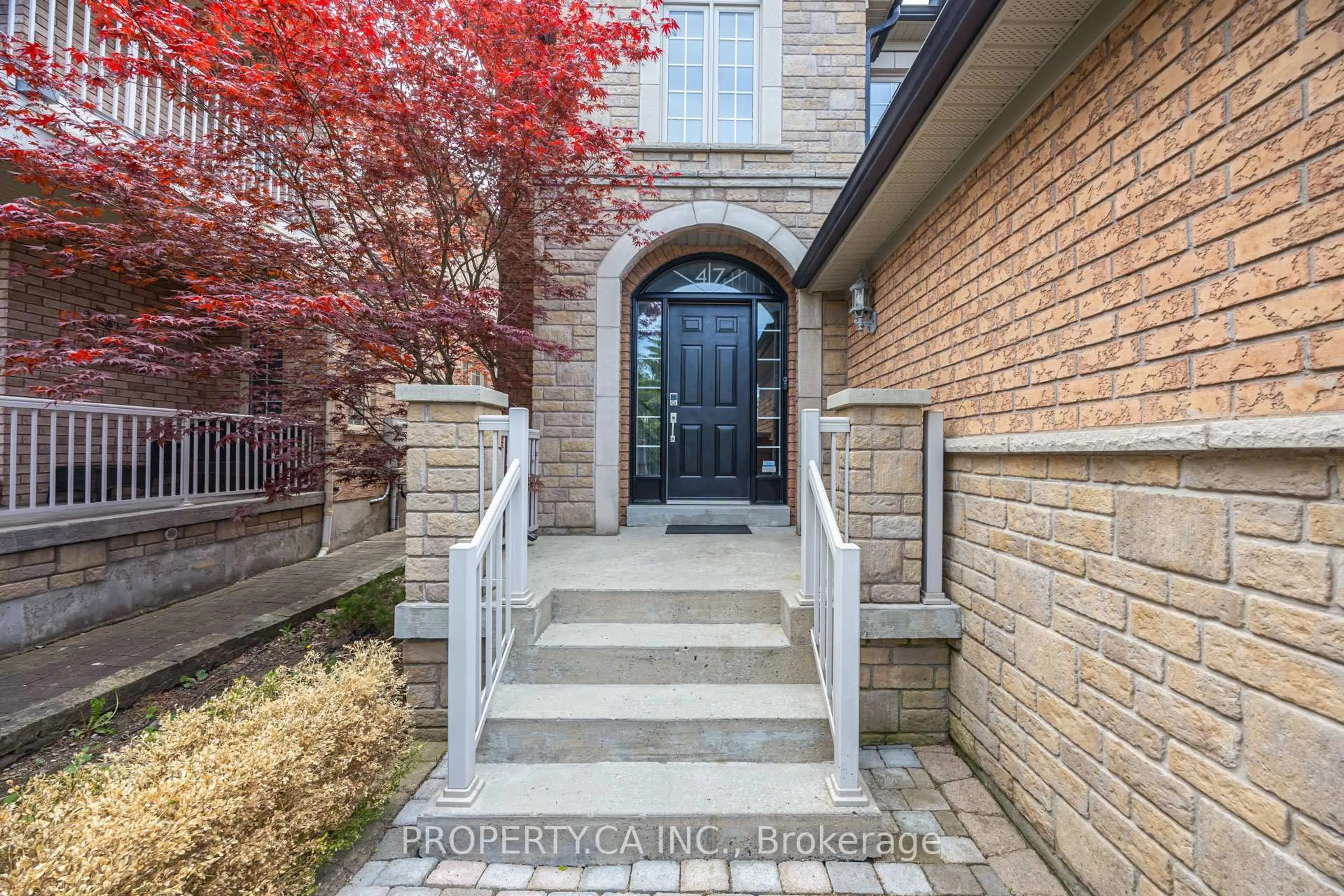 Home with brick exterior material, street for 47 Grand Oak Dr, Richmond Hill Ontario L4E 4A1