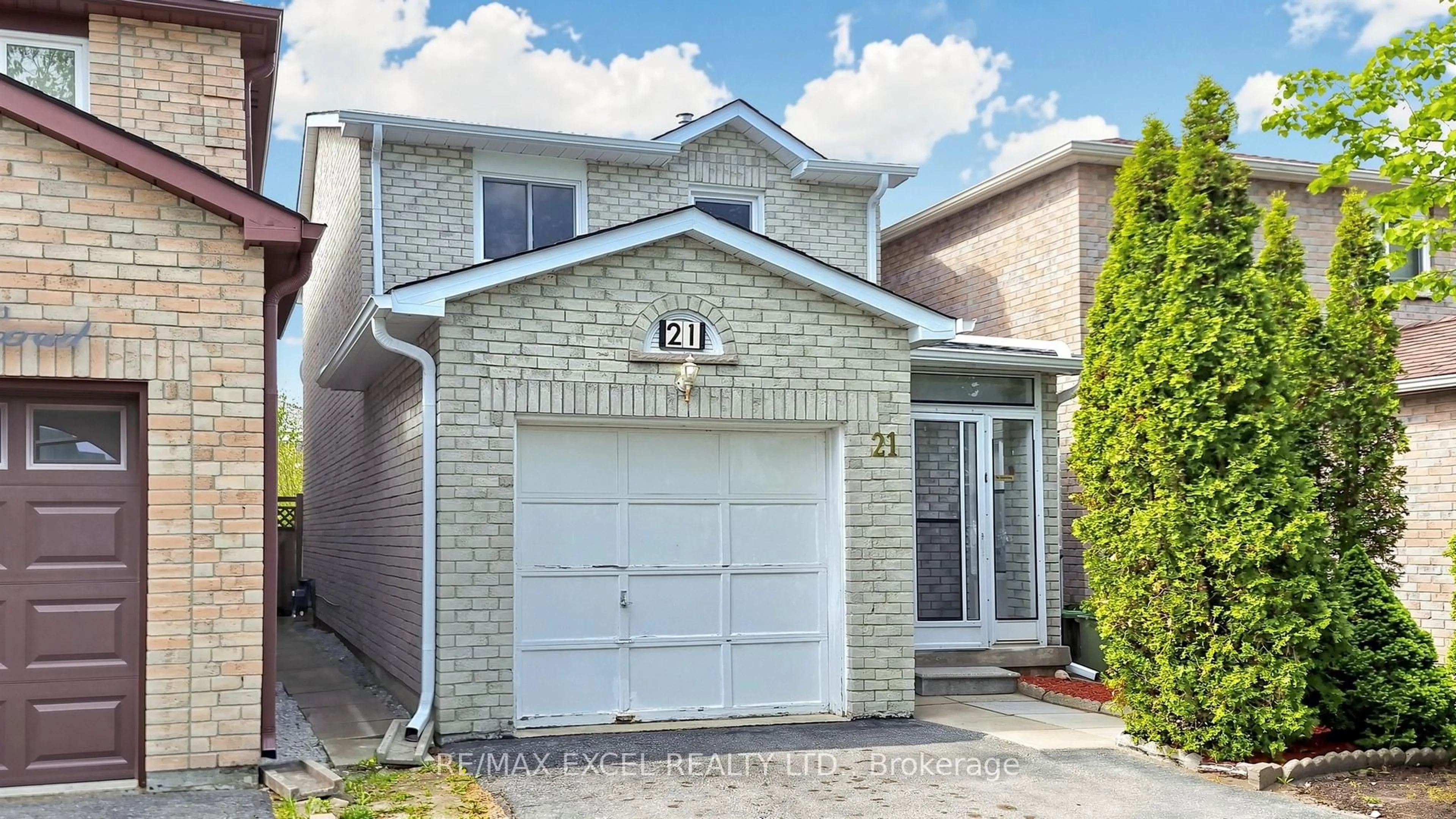 Home with brick exterior material, street for 21 Spangler Rd, Markham Ontario L3S 2G2