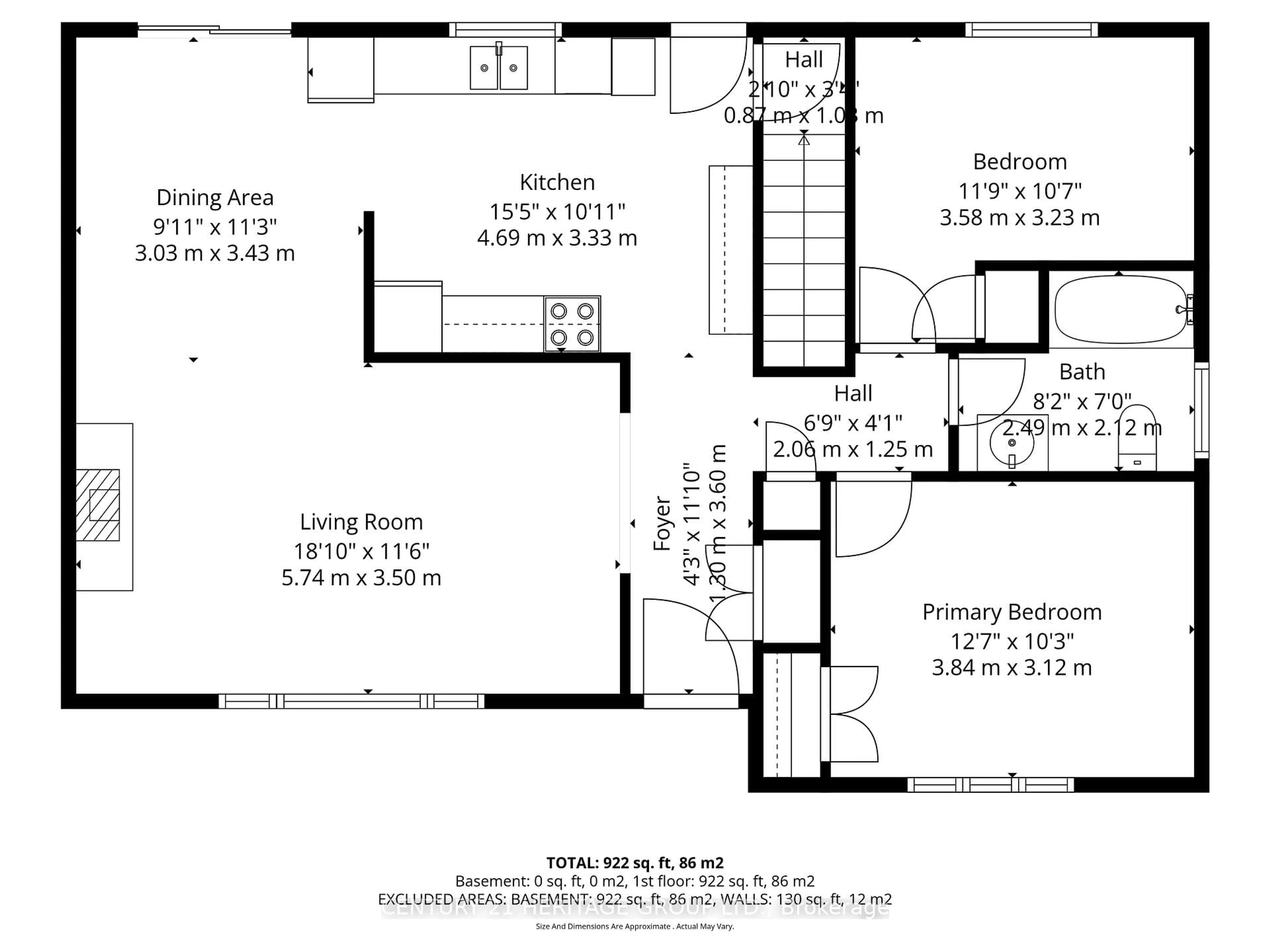 Floor plan for 50 Main St, Georgina Ontario L0E 1N0