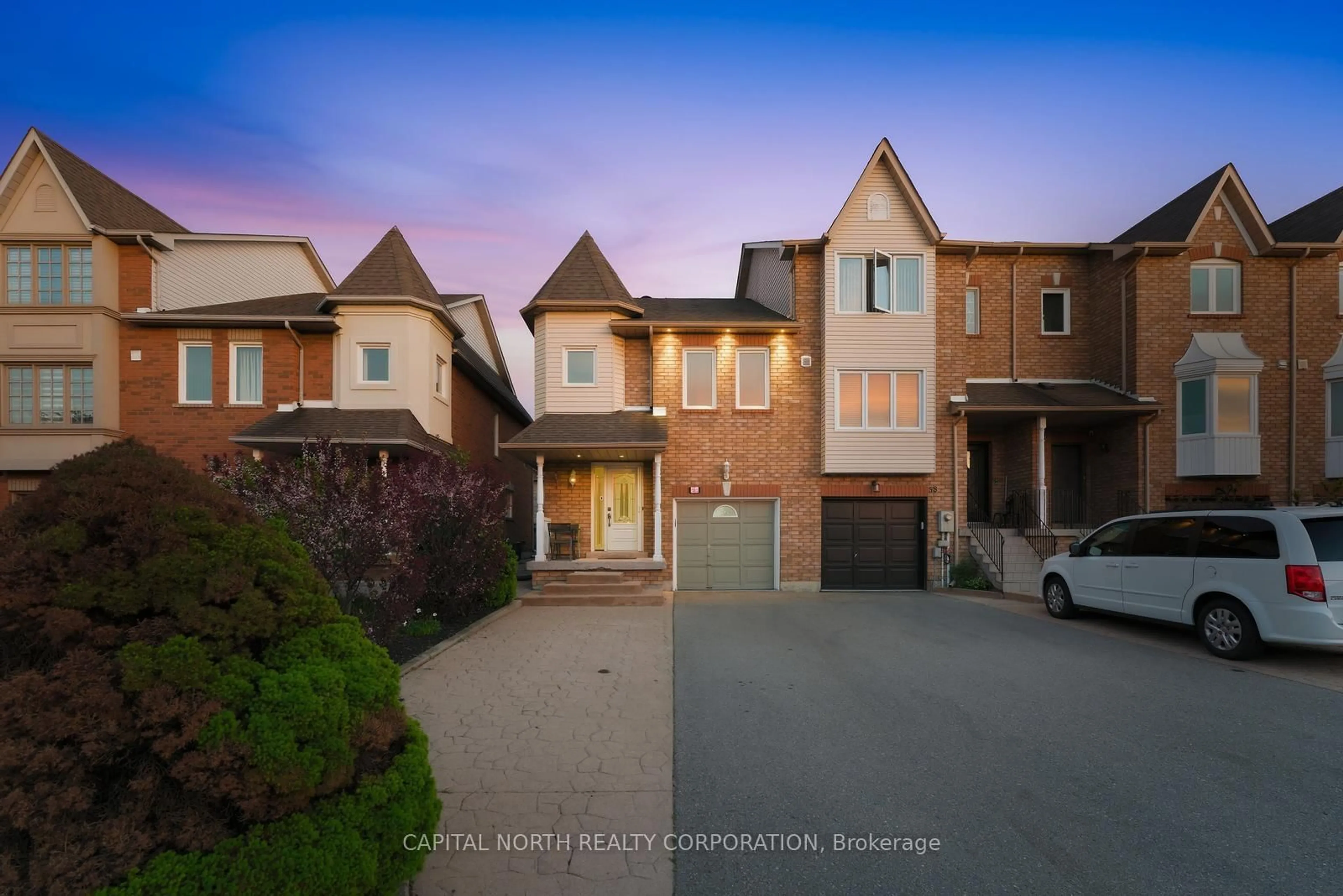 A pic from outside/outdoor area/front of a property/back of a property/a pic from drone, street for 56 Michelle Dr, Vaughan Ontario L4L 9B9