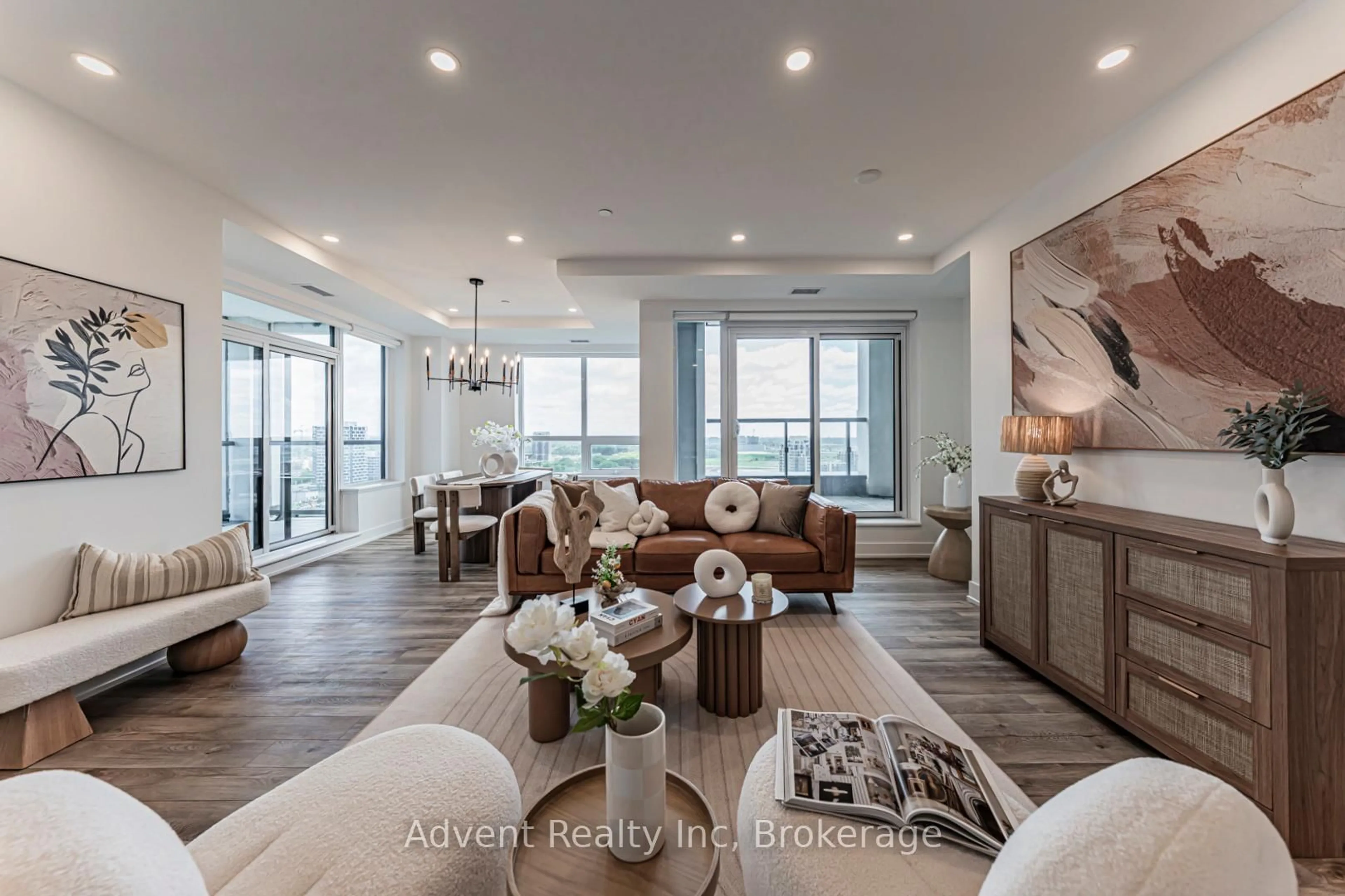 Living room with furniture, unknown for 8 Cedarland Dr #Lph05, Markham Ontario L6G 0H4