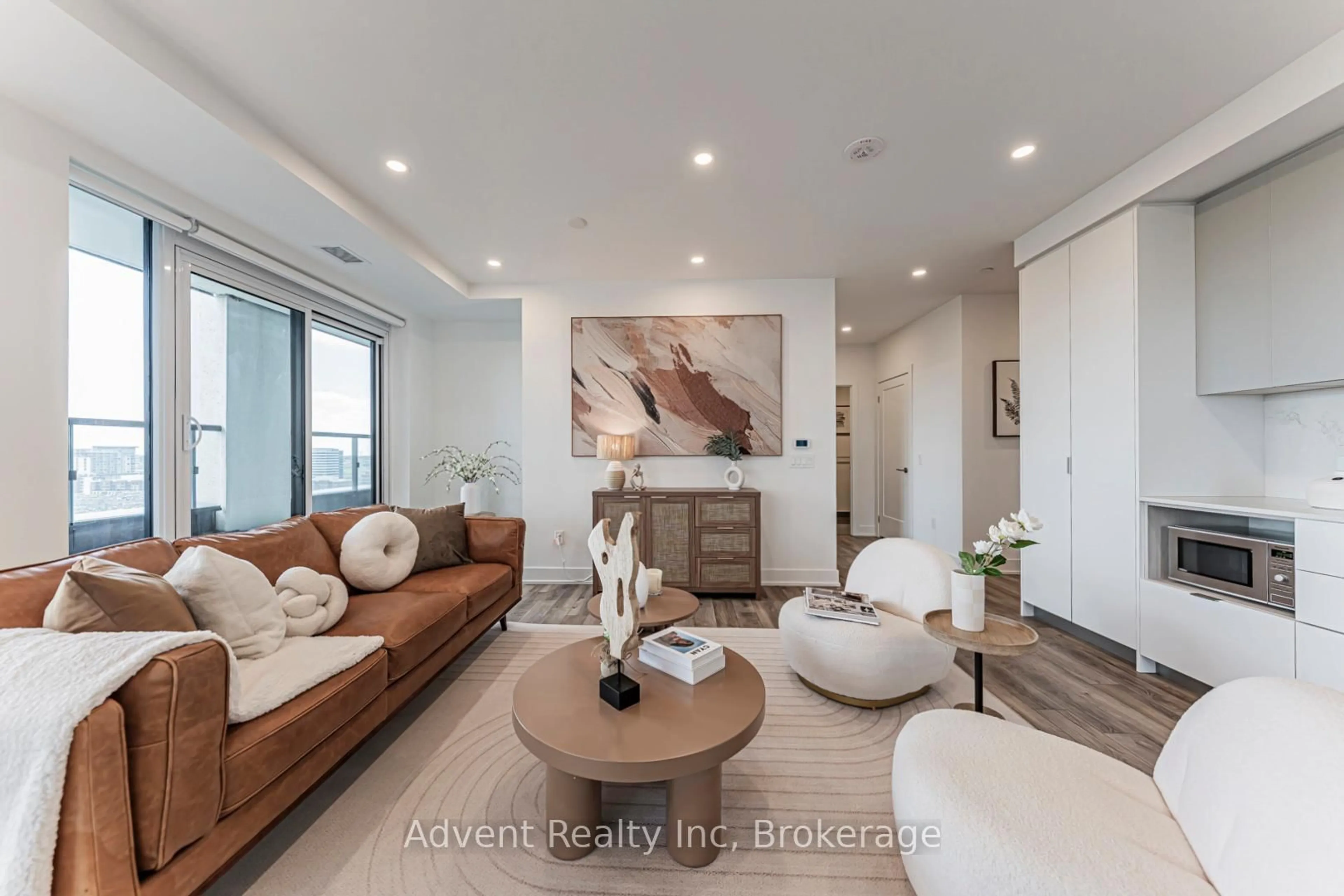 Living room with furniture, unknown for 8 Cedarland Dr #Lph05, Markham Ontario L6G 0H4