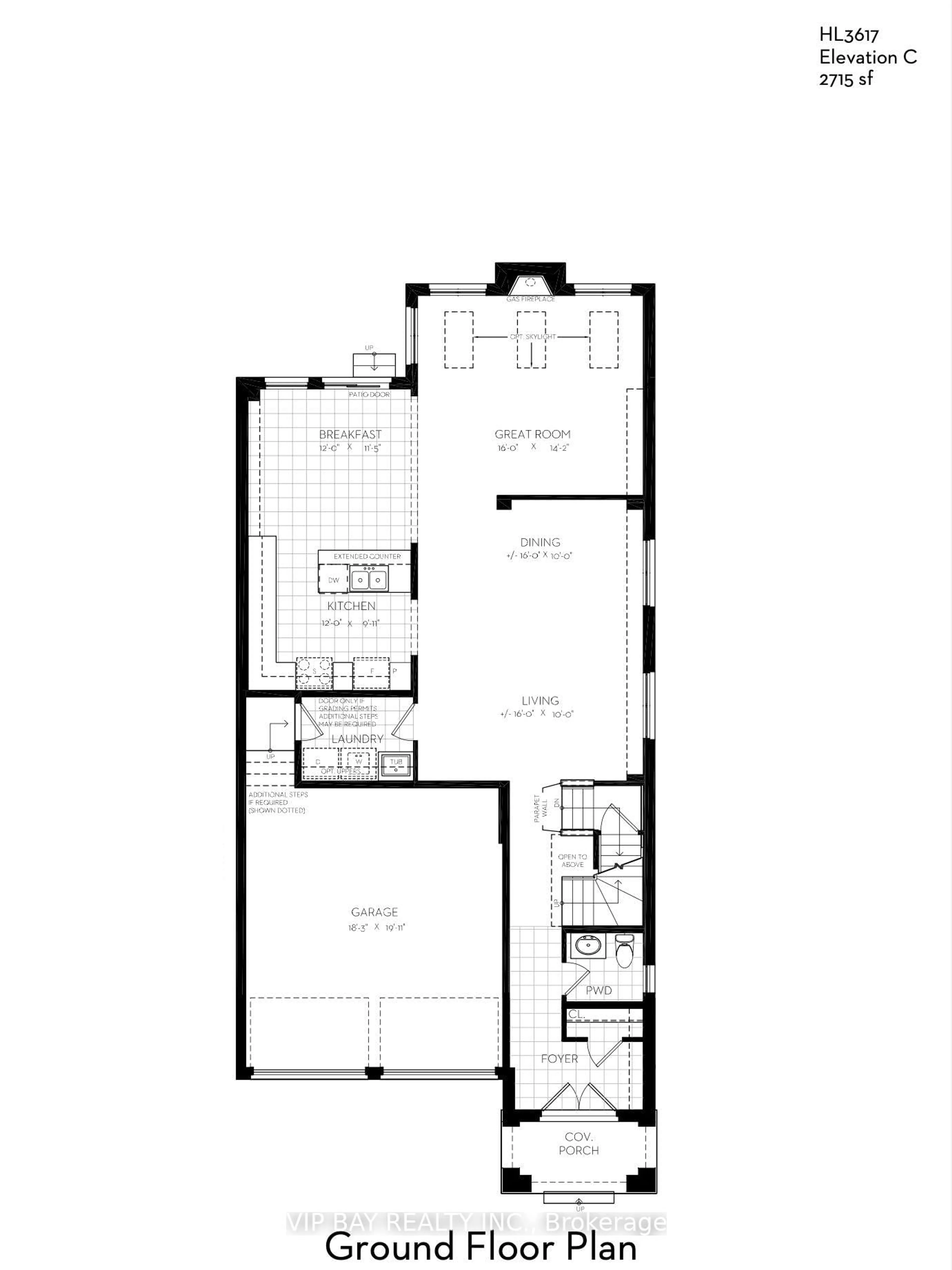Floor plan for 8 Tremoy Rd, East Gwillimbury Ontario L9N 0T4