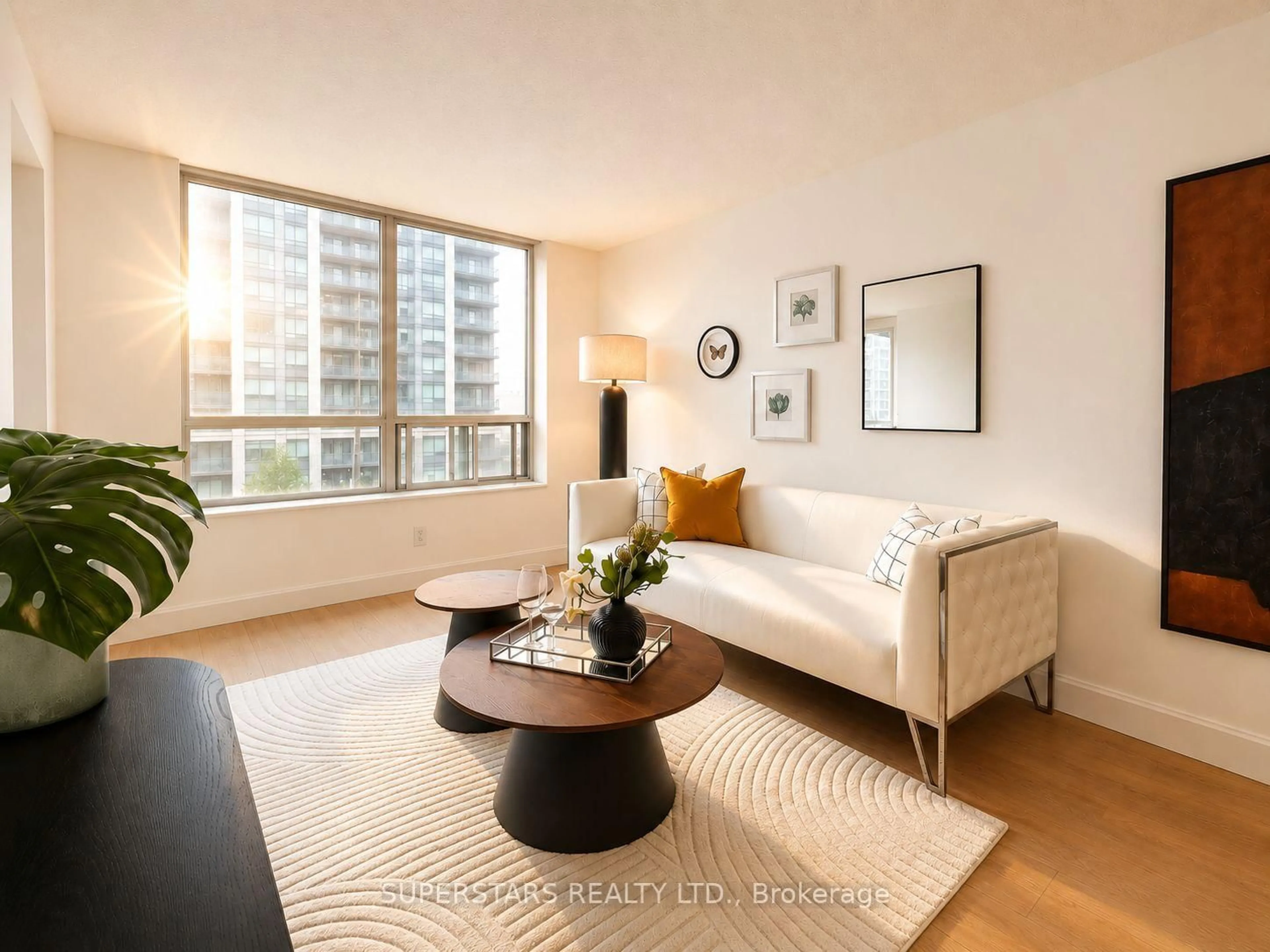 Living room with furniture, unknown for 62 Suncrest Blvd #509, Markham Ontario L3T 7Y6