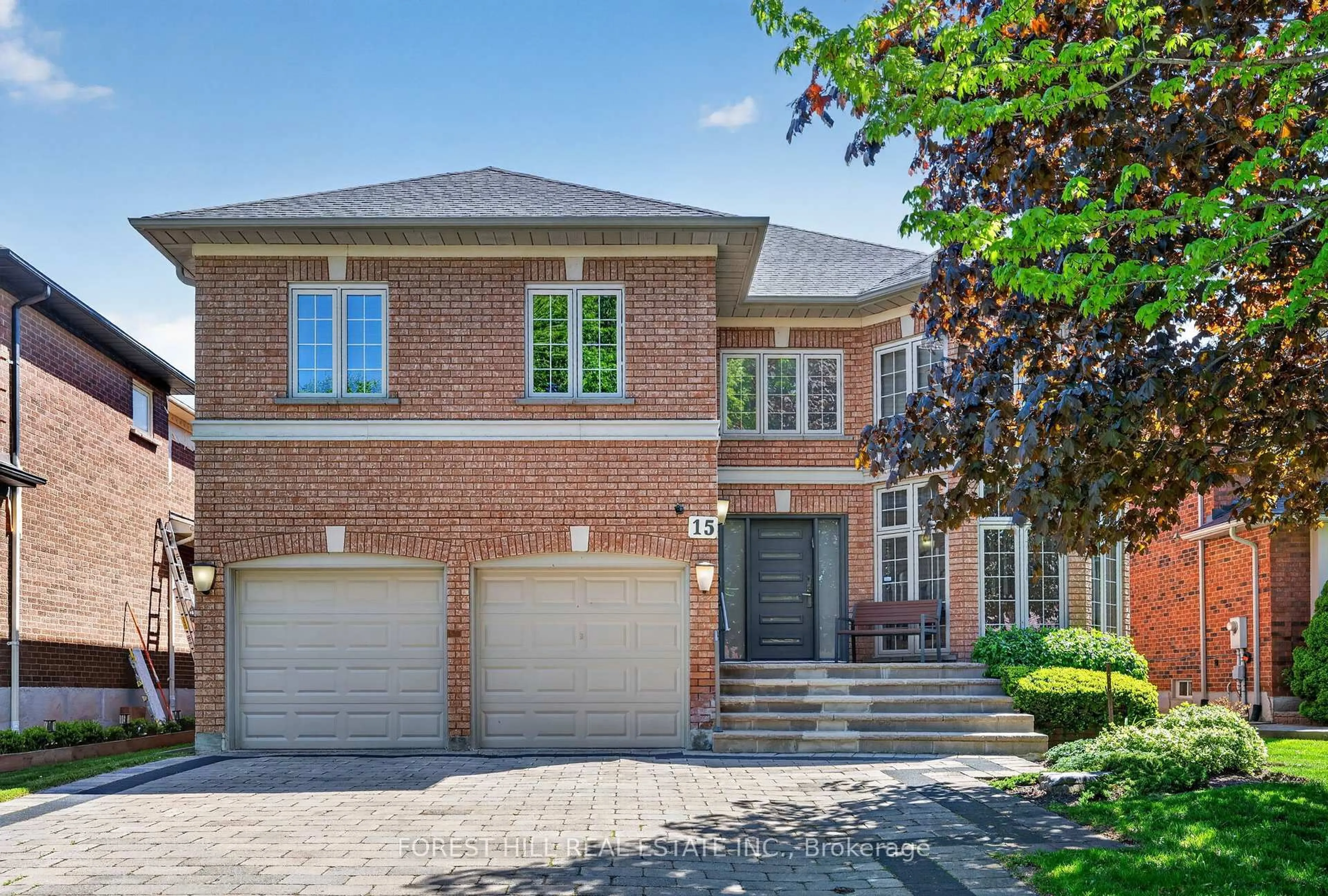 Home with brick exterior material, street for 15 Palmerston Dr, Vaughan Ontario L4J 7V8