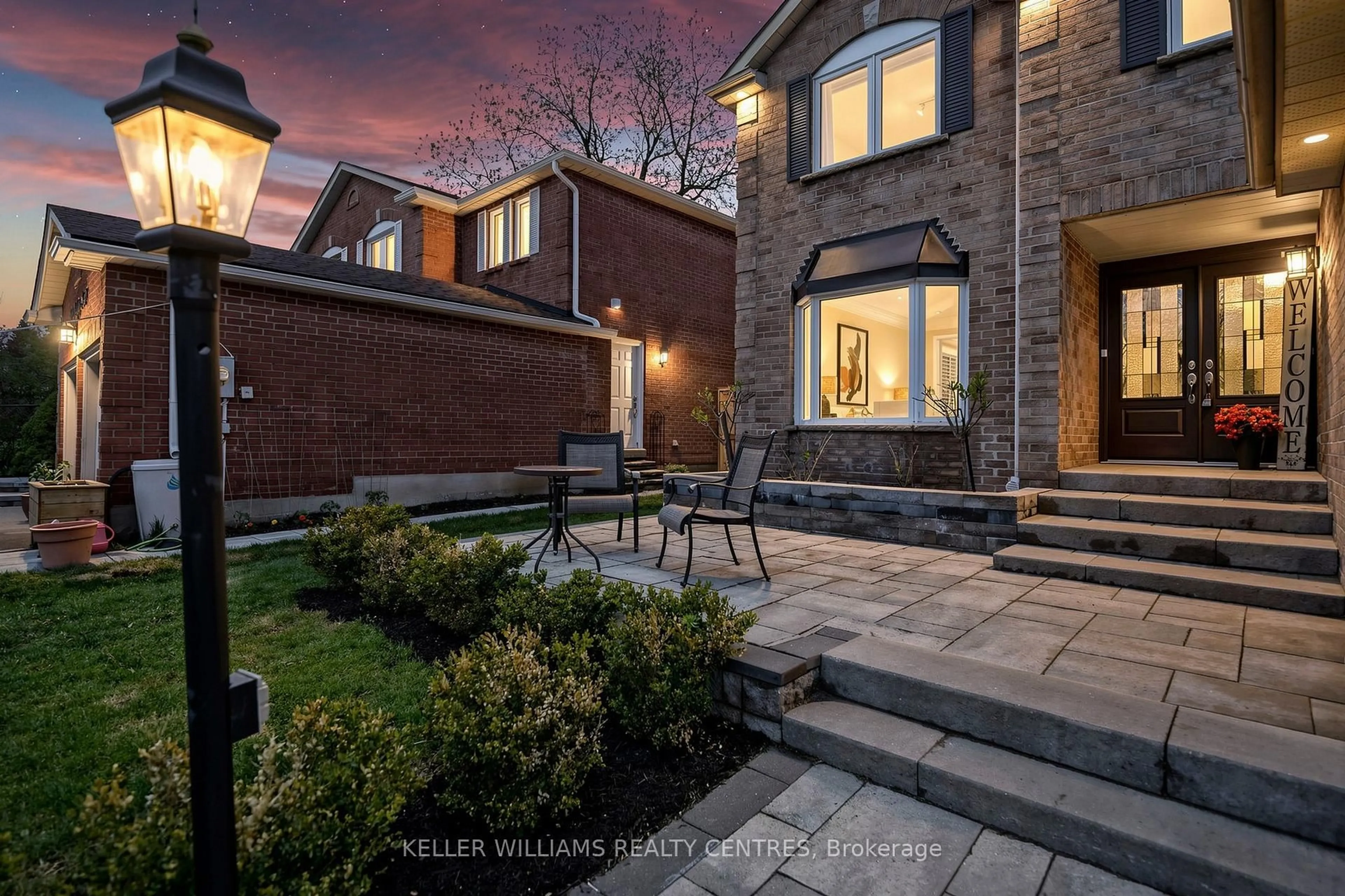Home with brick exterior material, street for 349 Mccaffrey Rd, Newmarket Ontario L3X 1J2