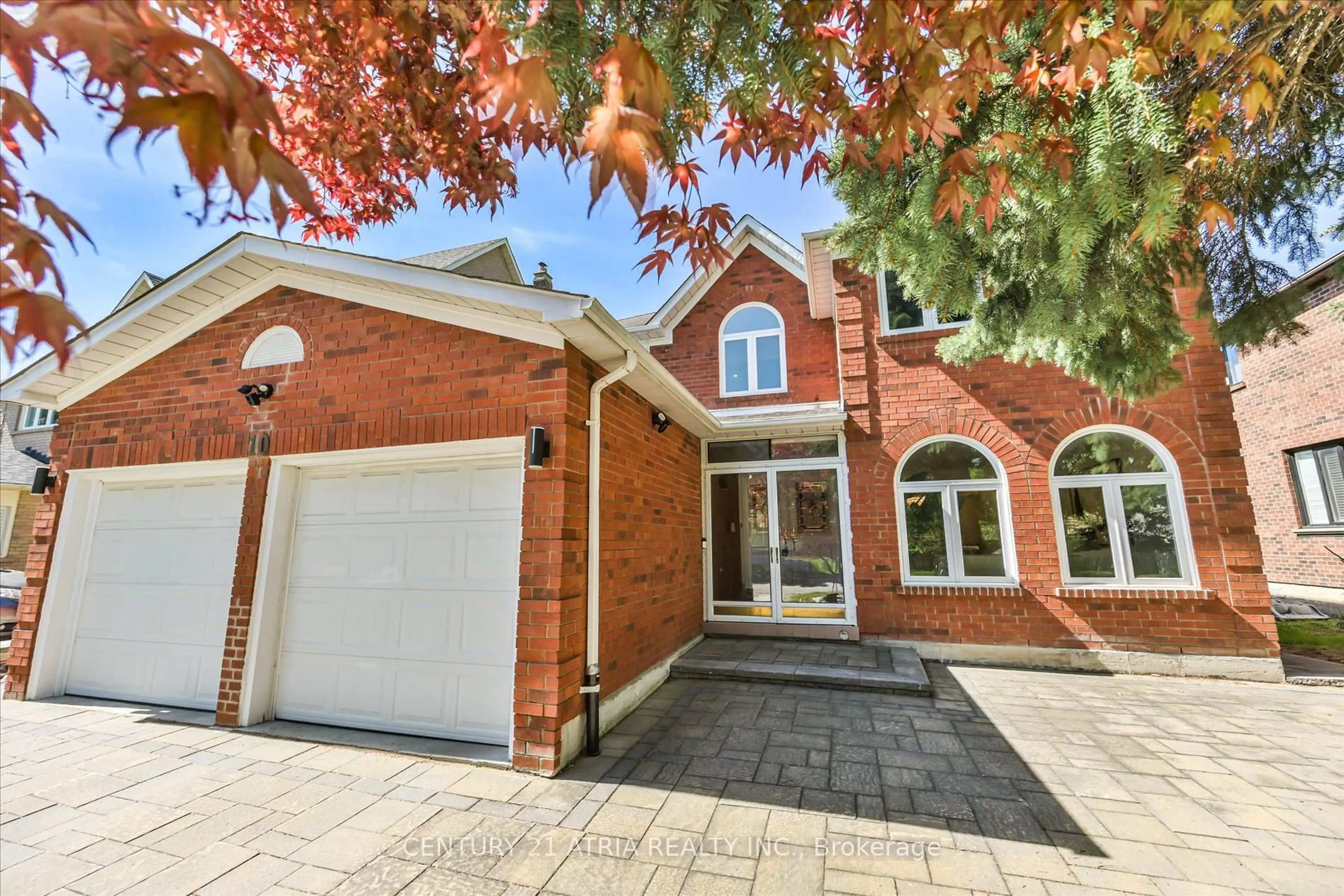 Home with brick exterior material, street for 10 Morrison Cres, Markham Ontario L3R 9M3