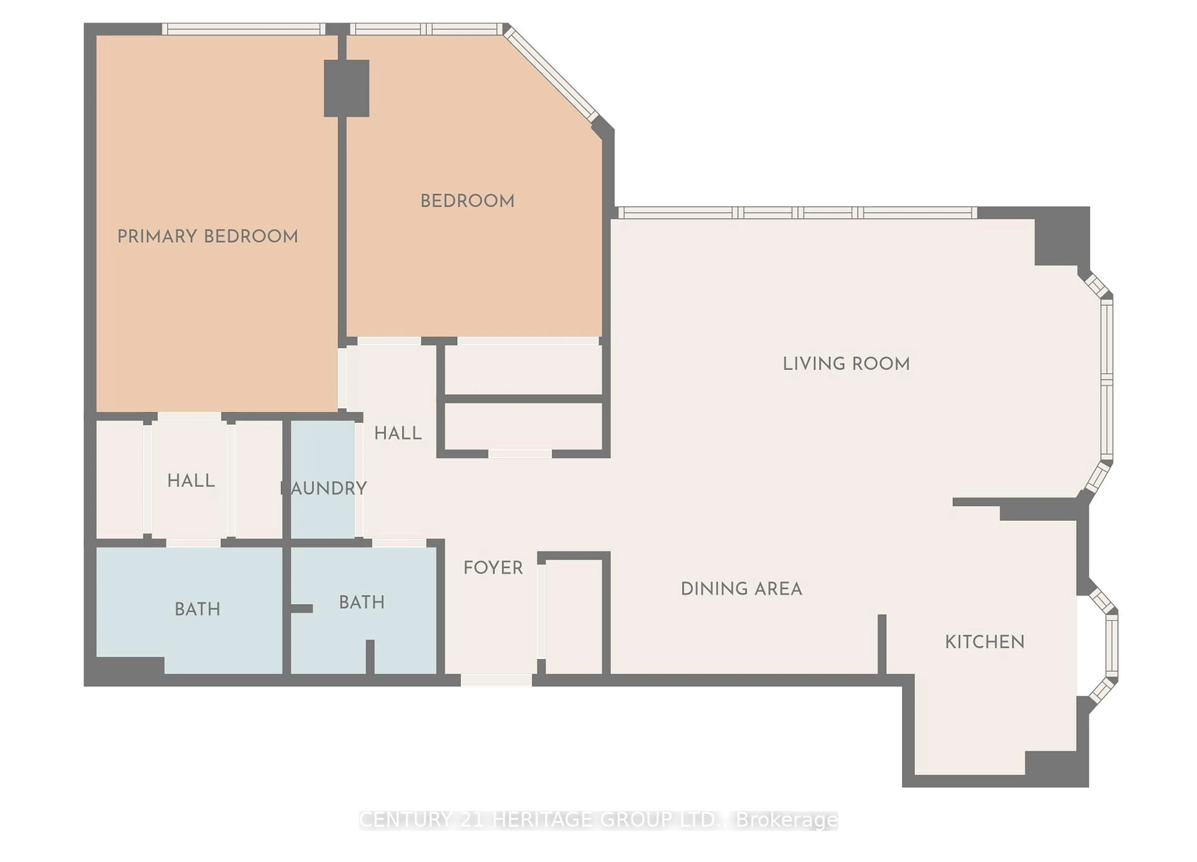 Floor plan for 270 Davis Dr #209, Newmarket Ontario L3Y 8K2