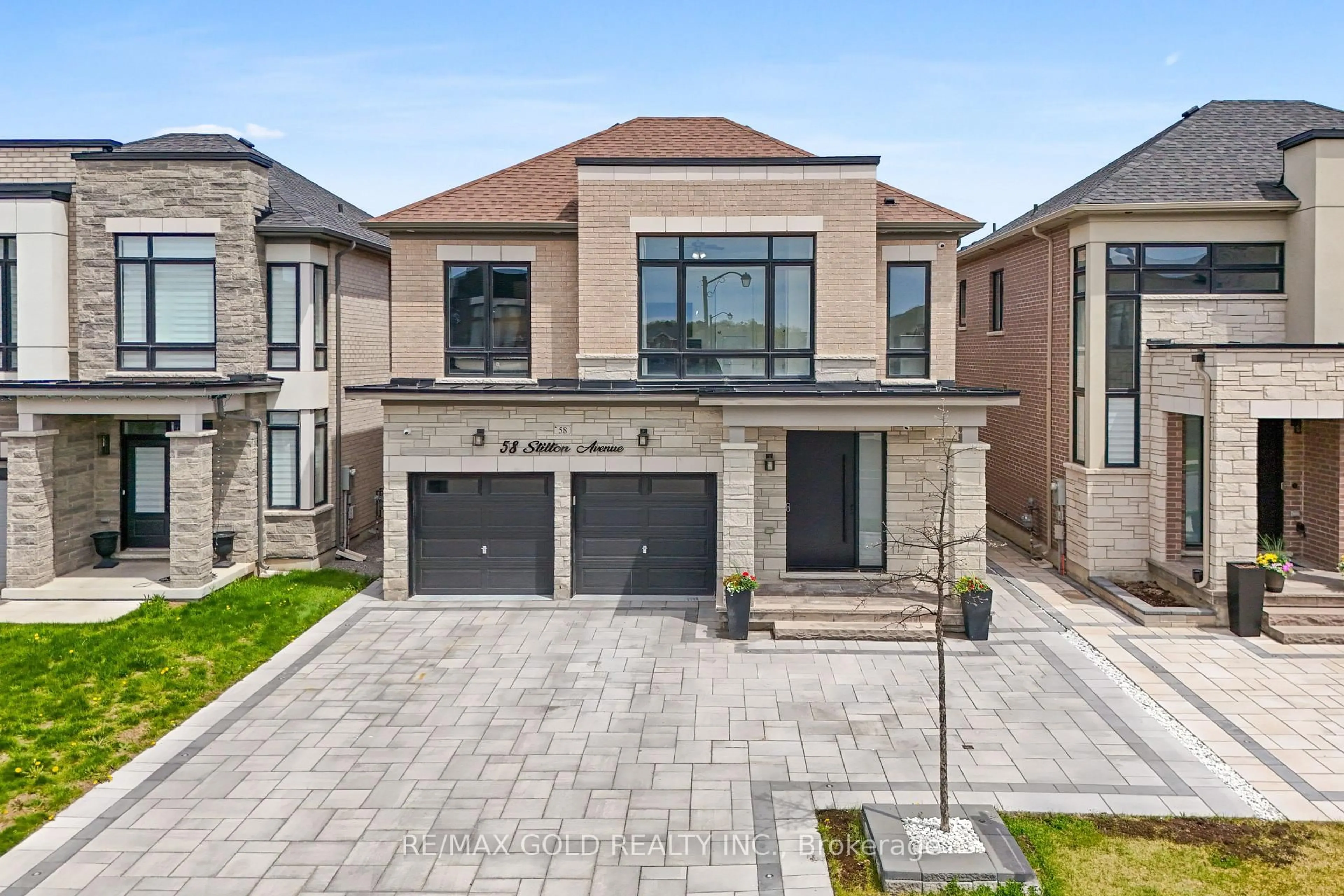 Home with brick exterior material, street for 58 Stilton Ave, Vaughan Ontario L4H 5B9