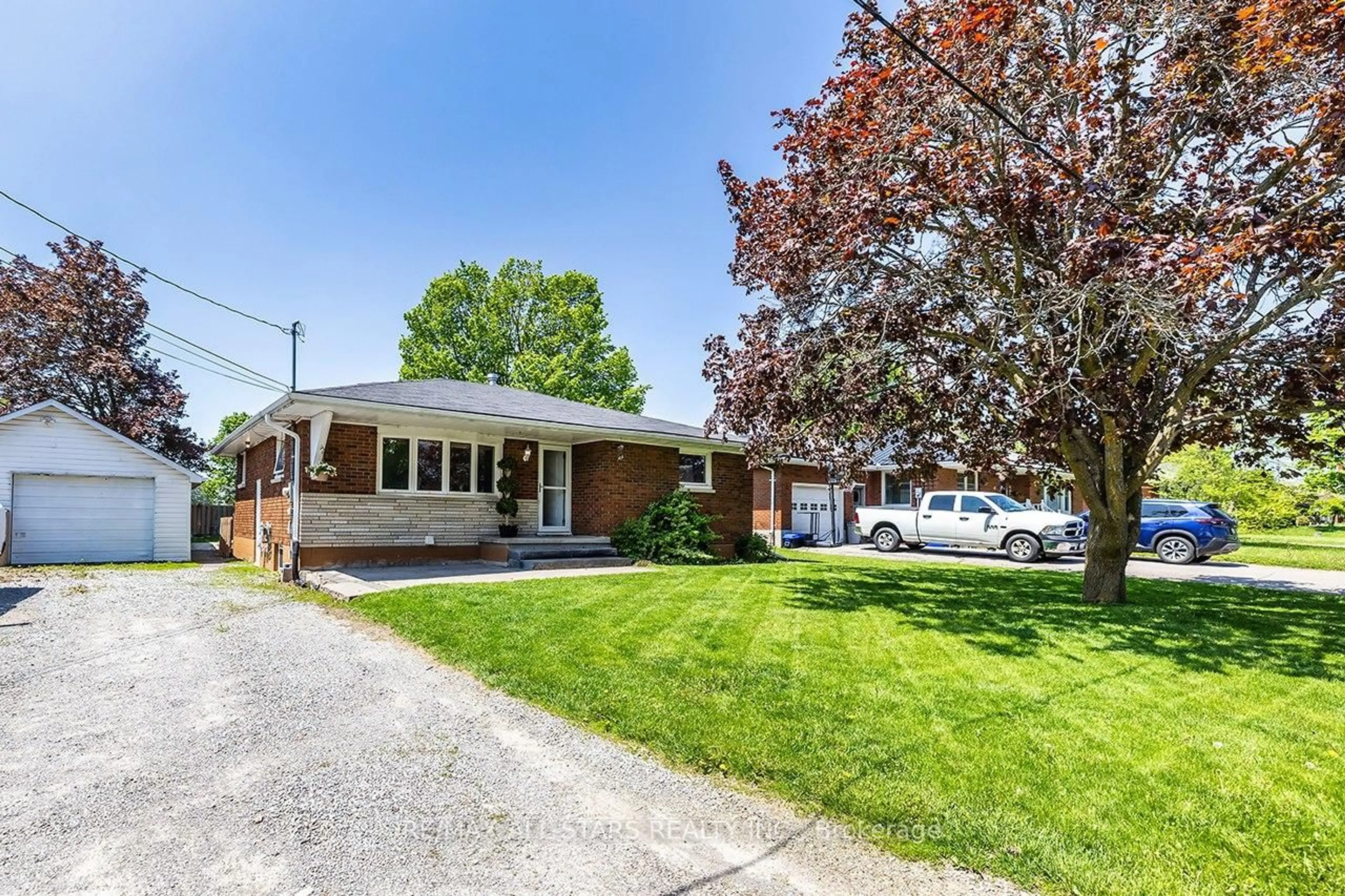 Home with brick exterior material, street for 20 Jane St, Brock Ontario L0C 1H0