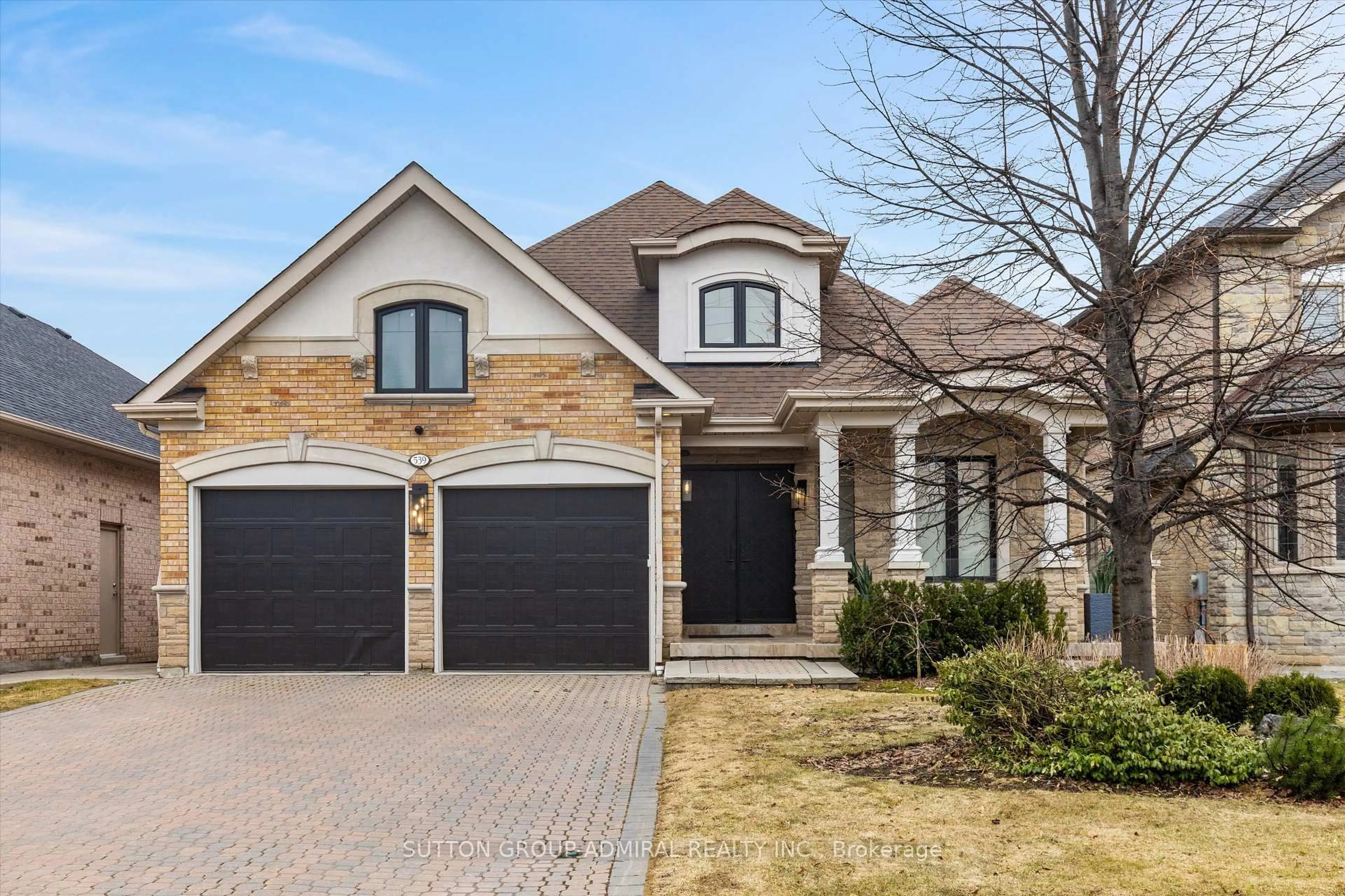 Home with brick exterior material, street for 539 Beverley Glen Blvd, Vaughan Ontario L4J 7S1