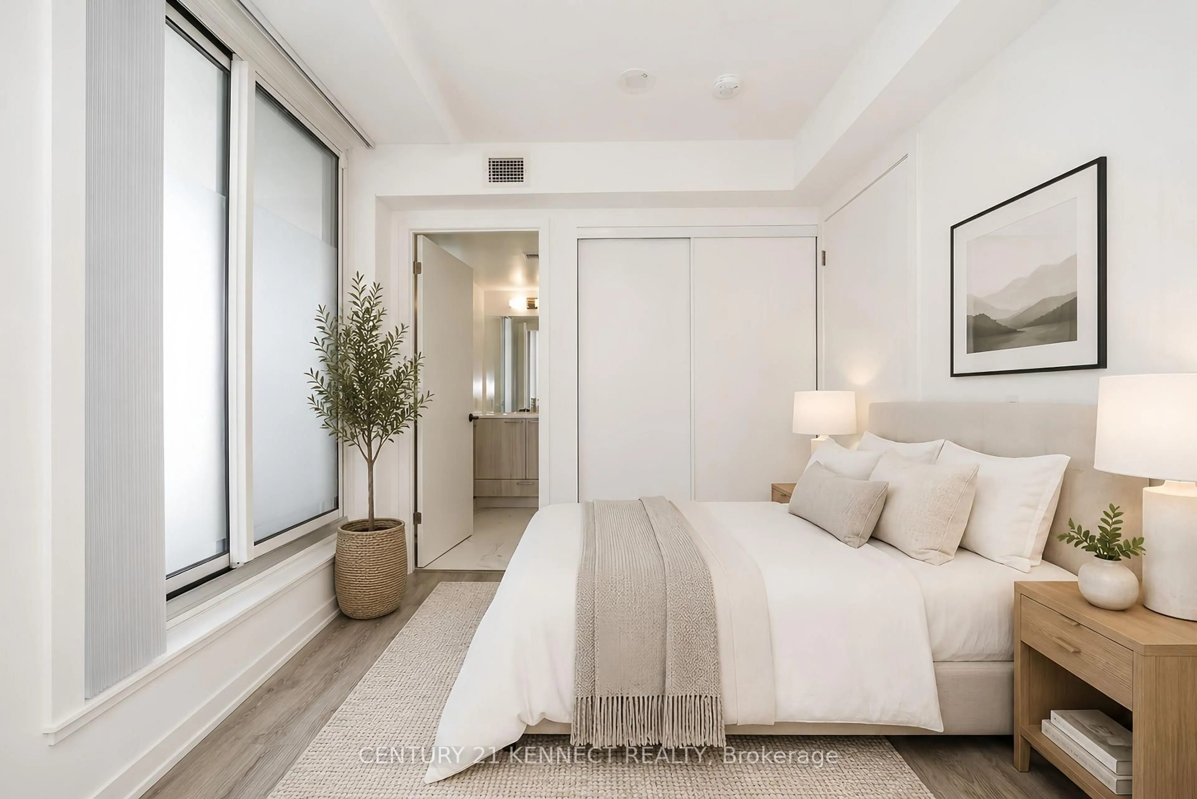 Bedroom with bed, unknown for 195 Commerce St #303, Vaughan Ontario L4K 0P9