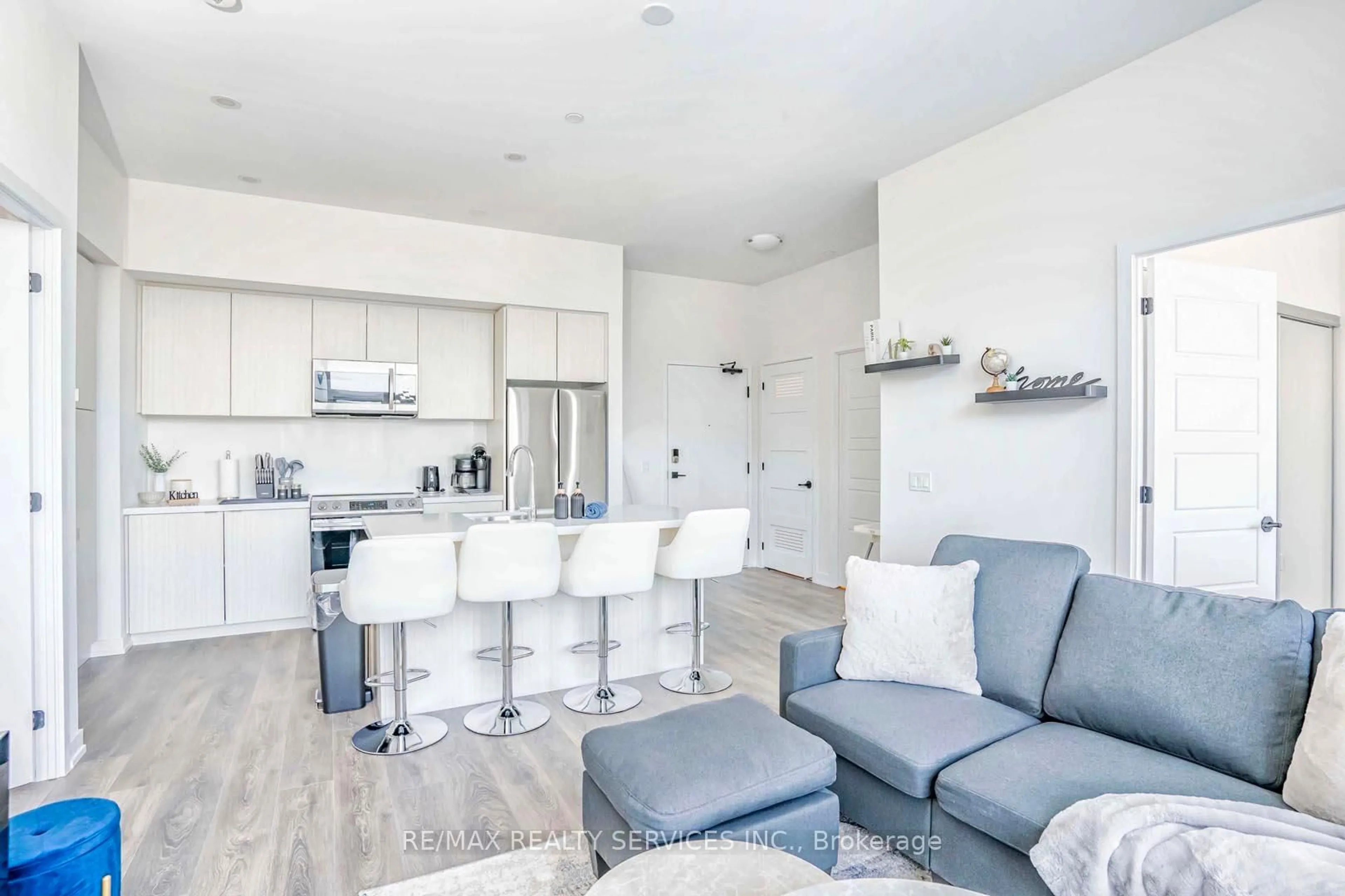 Open concept kitchen, unknown for 415 Sea Ray Ave #403, Innisfil Ontario L9S 0R5
