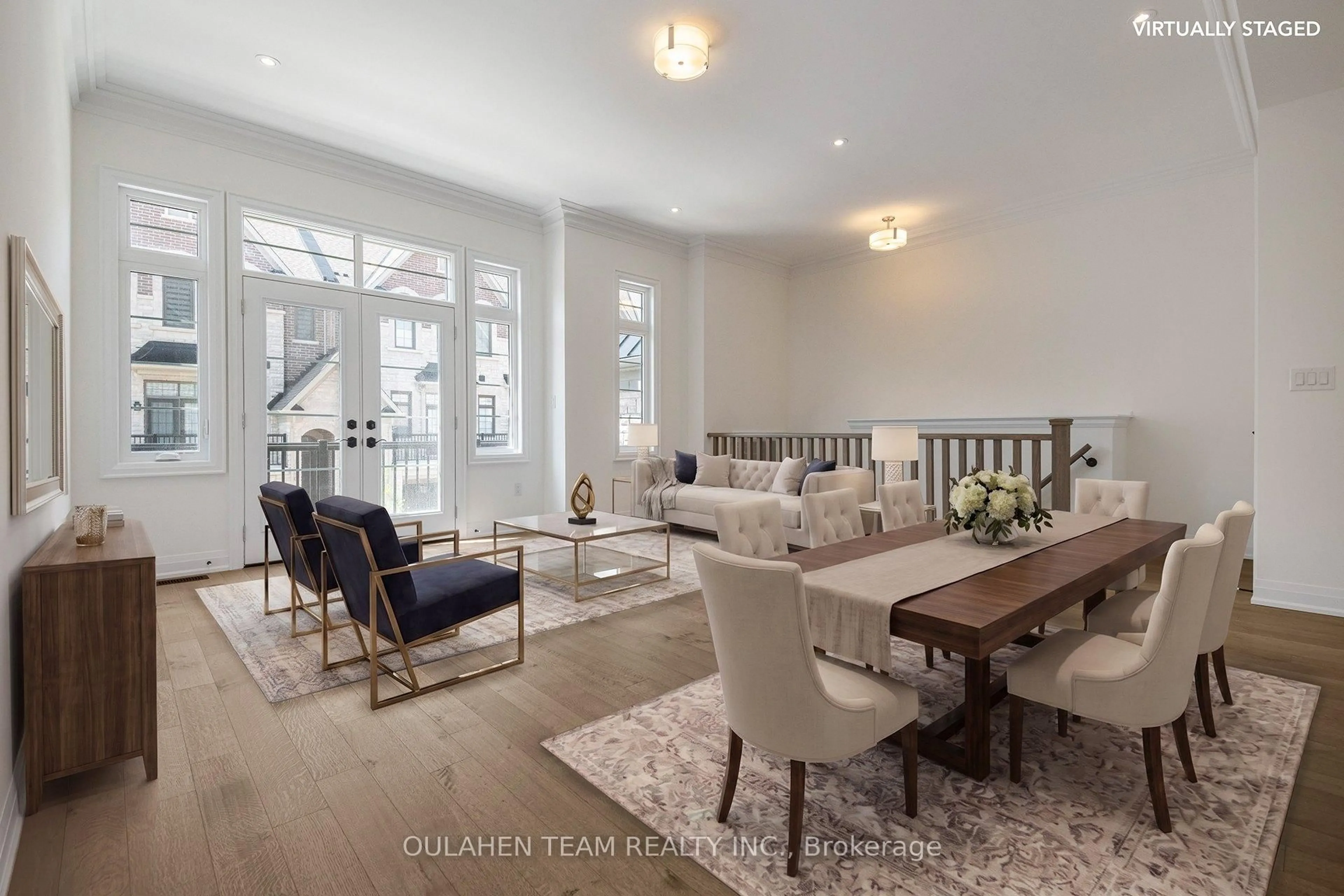 Living room with furniture, unknown for 75 West Village Lane, Markham Ontario L6C 3L5