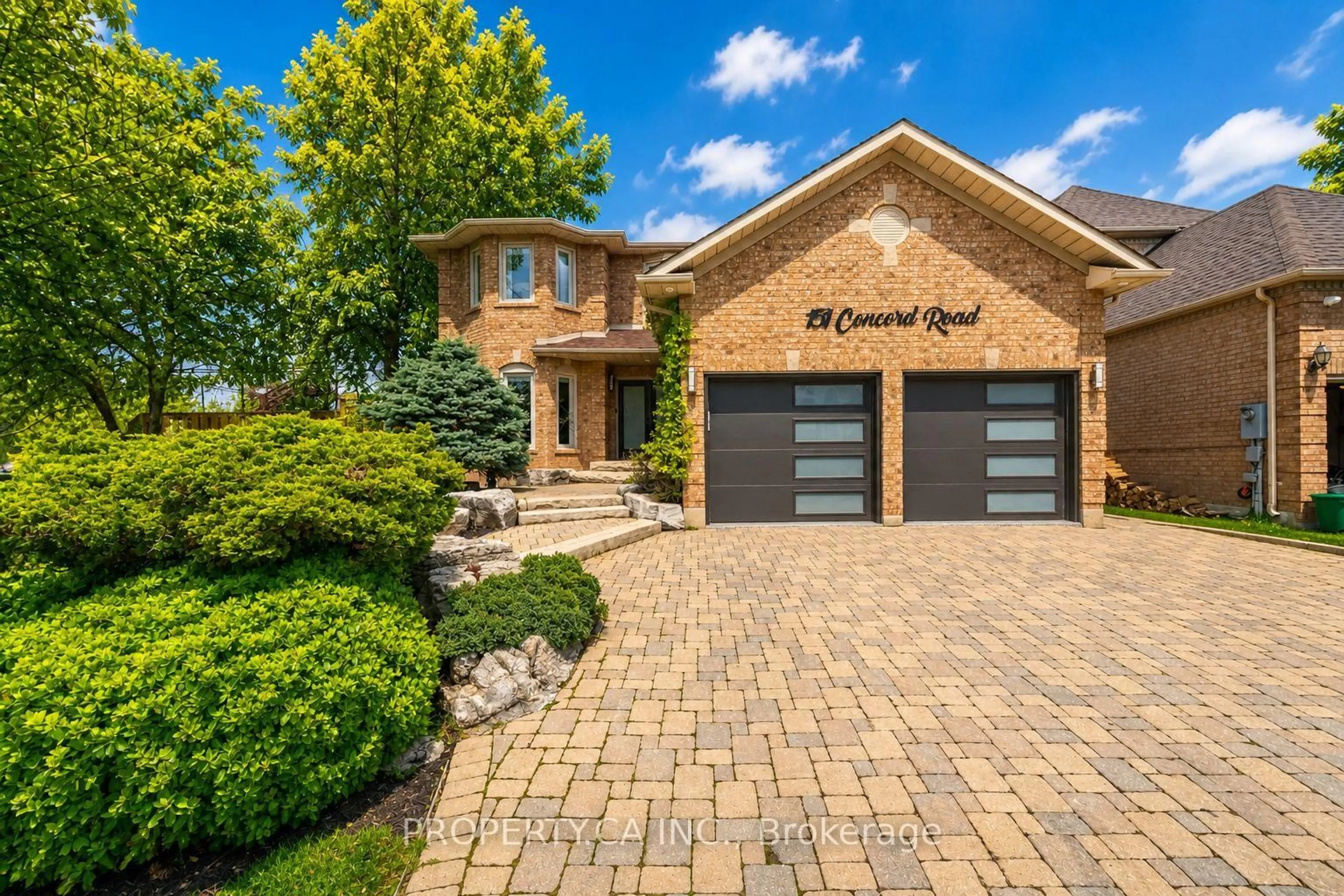 Home with brick exterior material, street for 151 Concord Rd, Vaughan Ontario L4J 7S2