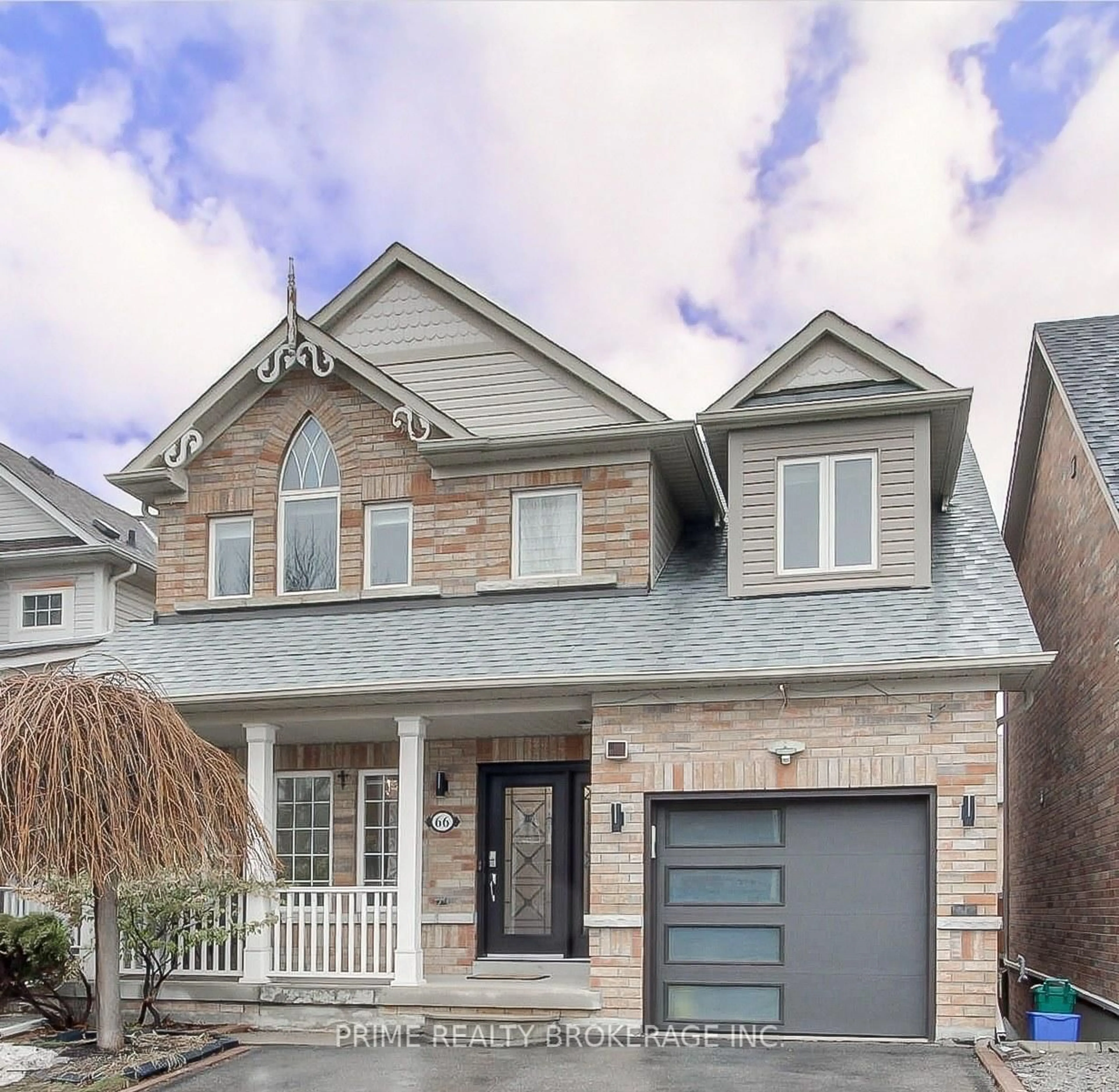Home with brick exterior material, street for 66 Earl Stewart Dr, Aurora Ontario L4G 7P4