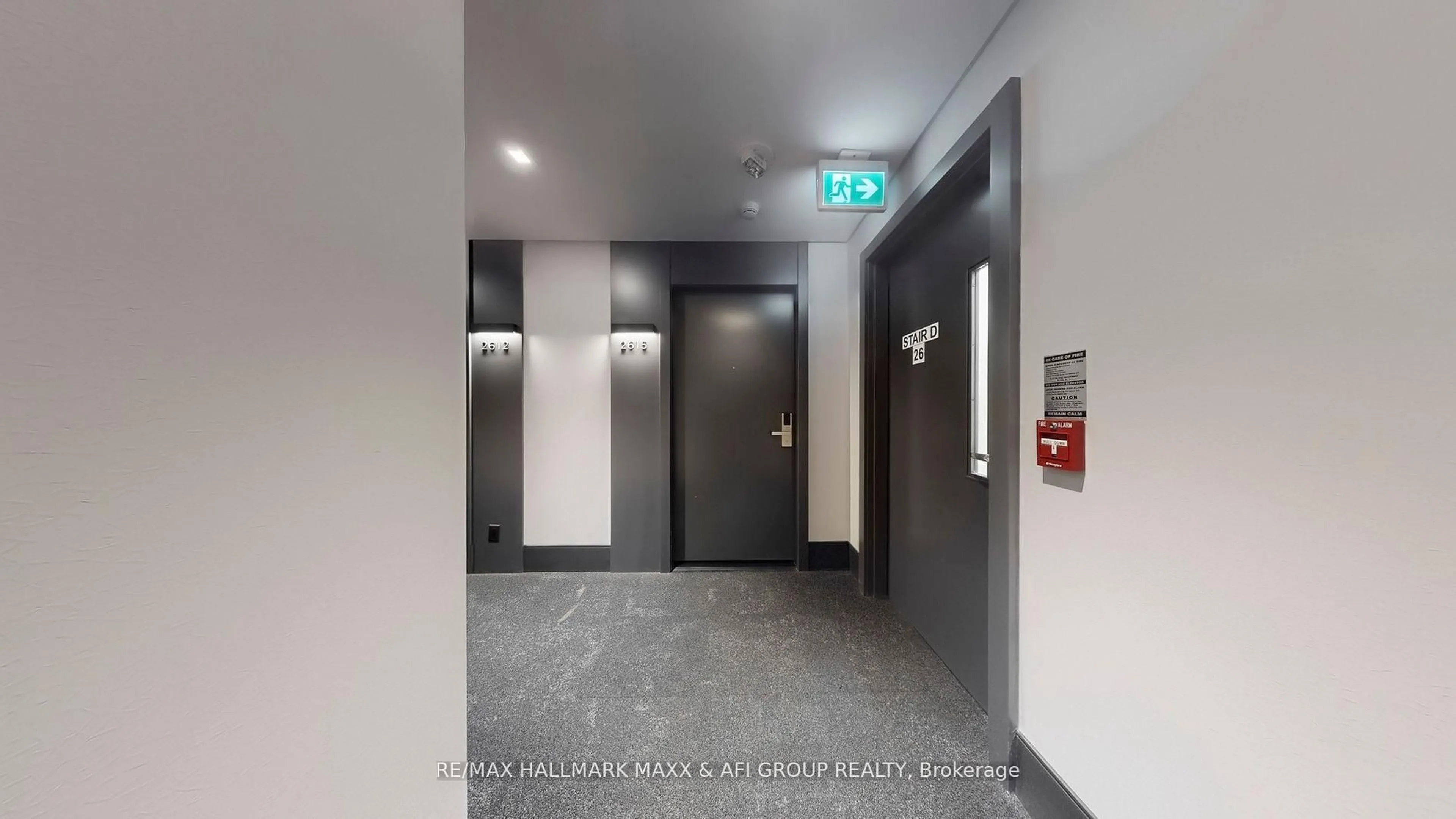 Indoor foyer for 38 Gandhi Lane #2615, Markham Ontario L3T 0G9
