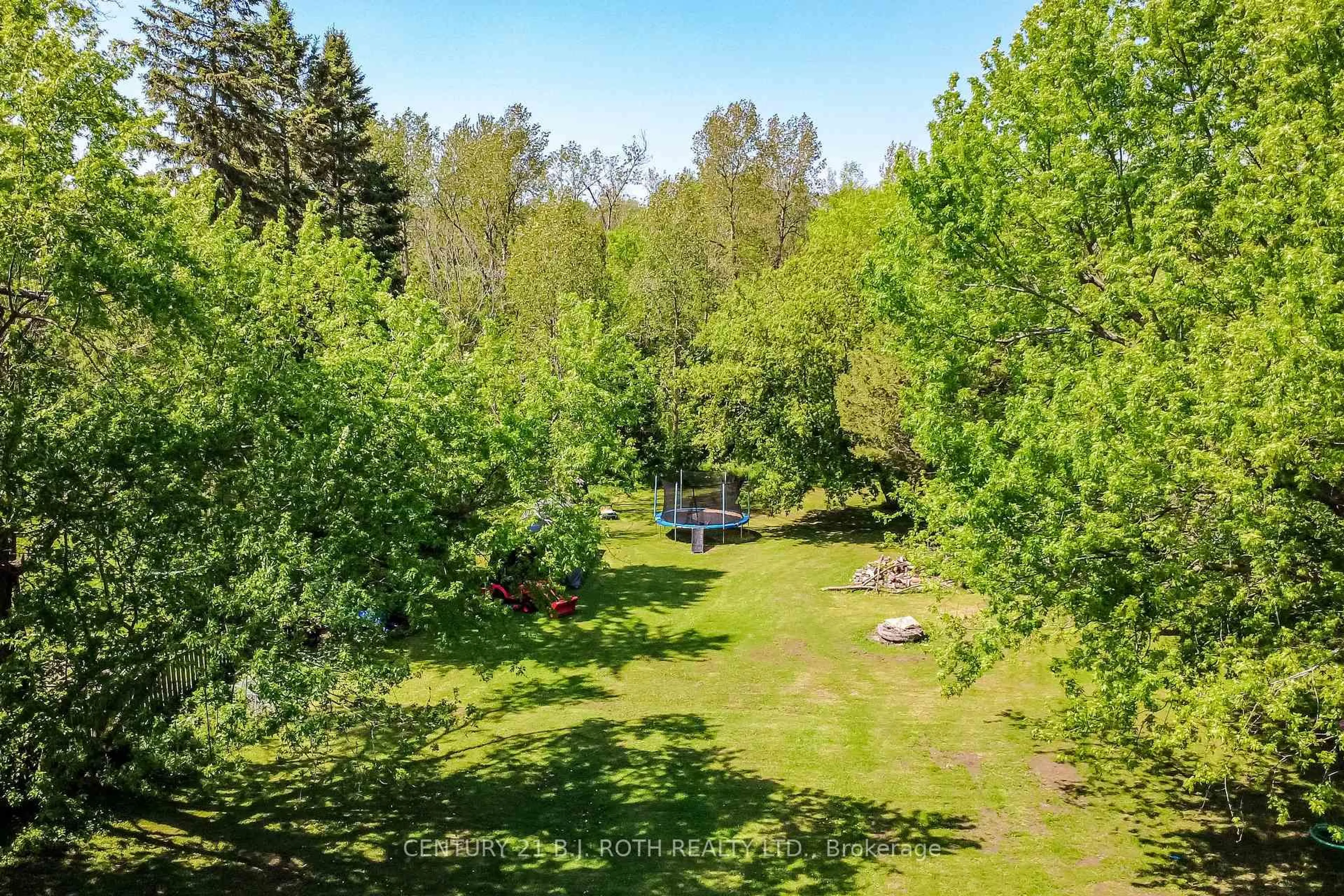 A pic from outside/outdoor area/front of a property/back of a property/a pic from drone, forest/trees view for 7906 Main St, Adjala-Tosorontio Ontario L0M 1J0